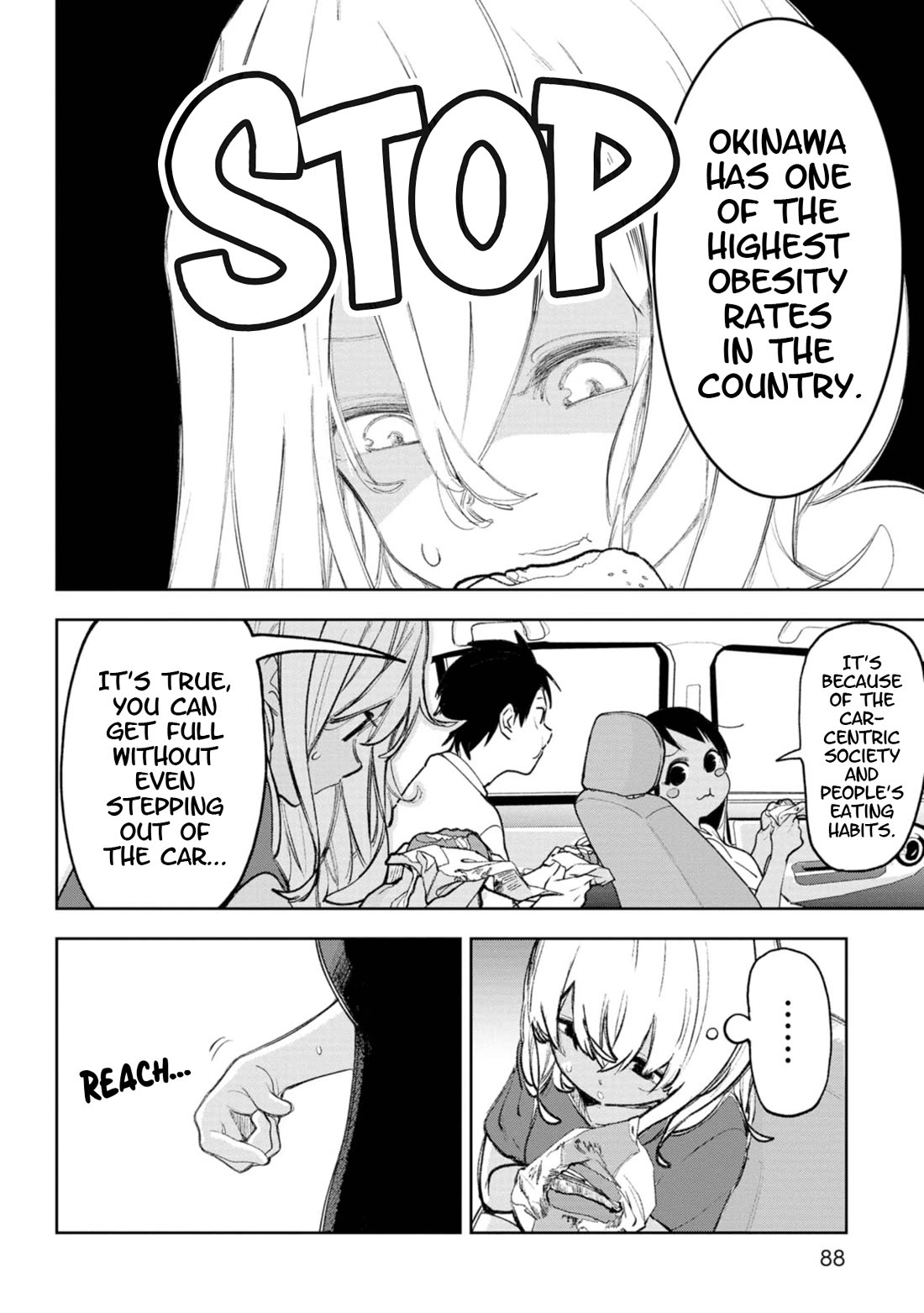 Okinawa de Suki ni Natta Ko ga Hougen Sugite Tsura Sugiru Chapter 25 page 15 - Chapter 25: Horo Horo (Wandering)