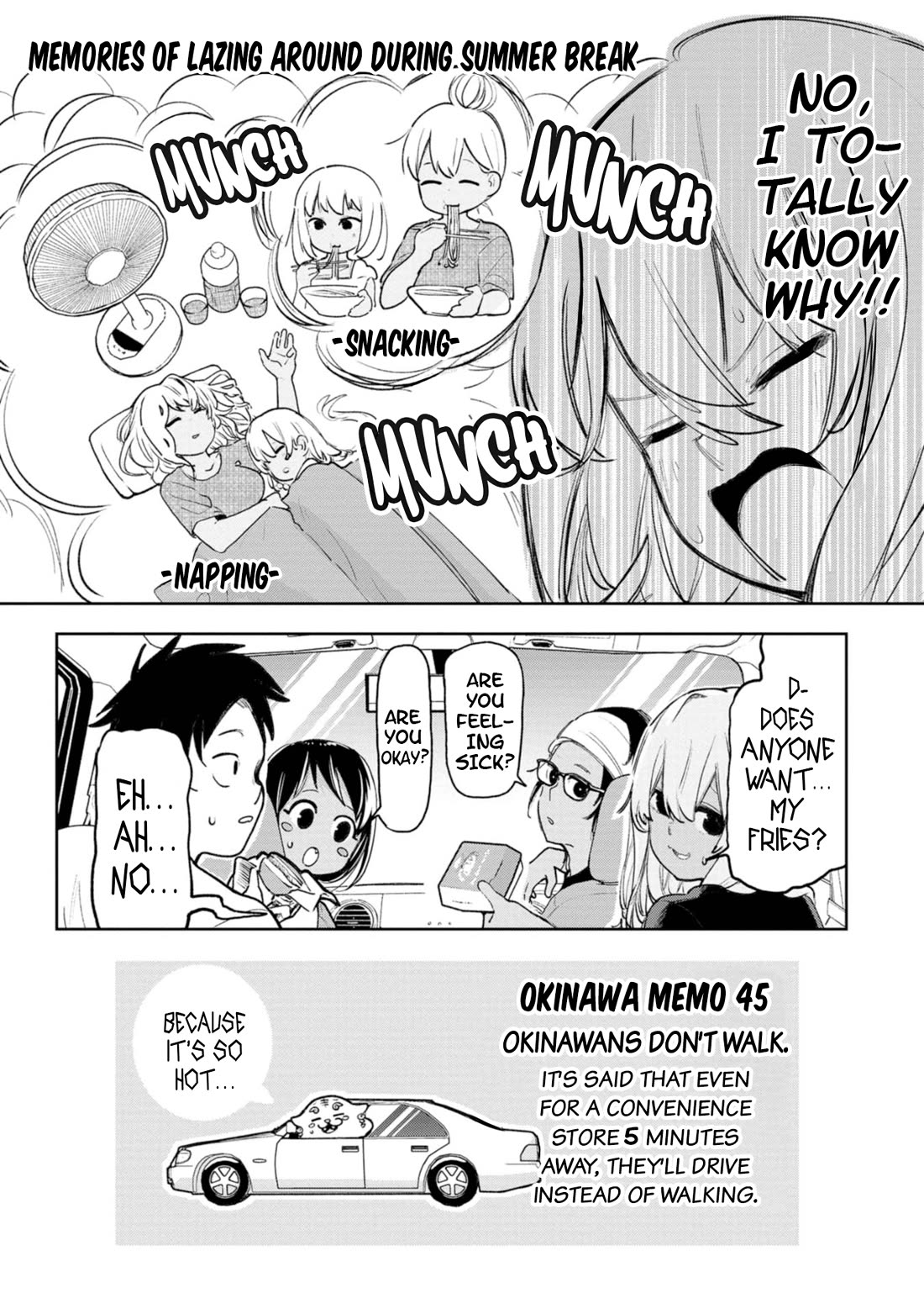 Okinawa de Suki ni Natta Ko ga Hougen Sugite Tsura Sugiru Chapter 25 page 17 - Chapter 25: Horo Horo (Wandering)