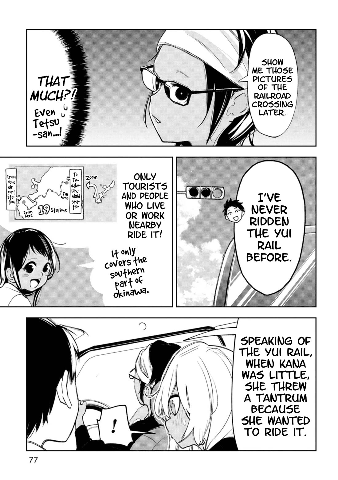 Okinawa de Suki ni Natta Ko ga Hougen Sugite Tsura Sugiru Chapter 25 page 4 - Chapter 25: Horo Horo (Wandering)