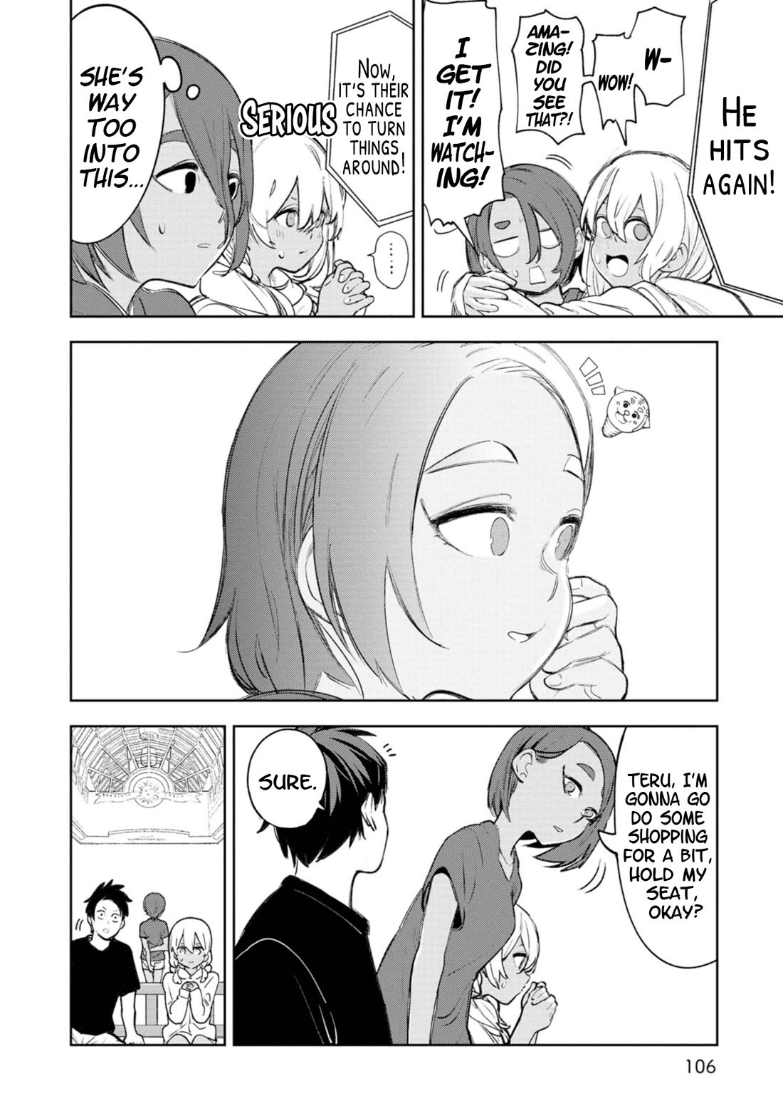 Okinawa de Suki ni Natta Ko ga Hougen Sugite Tsura Sugiru Chapter 26 page 12 - Chapter 26: Chibariyo! (Do your best!)