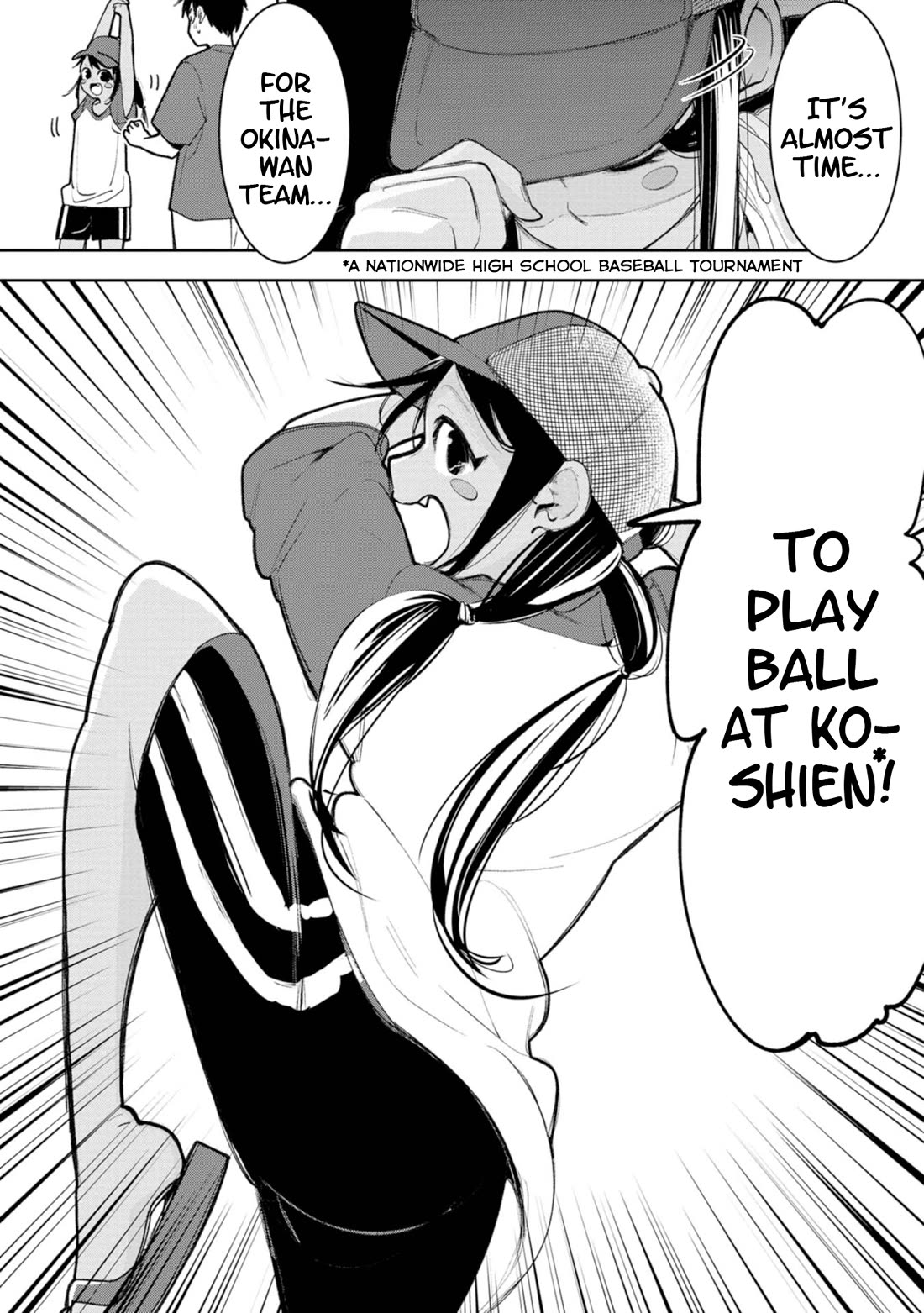 Okinawa de Suki ni Natta Ko ga Hougen Sugite Tsura Sugiru Chapter 26 page 4 - Chapter 26: Chibariyo! (Do your best!)