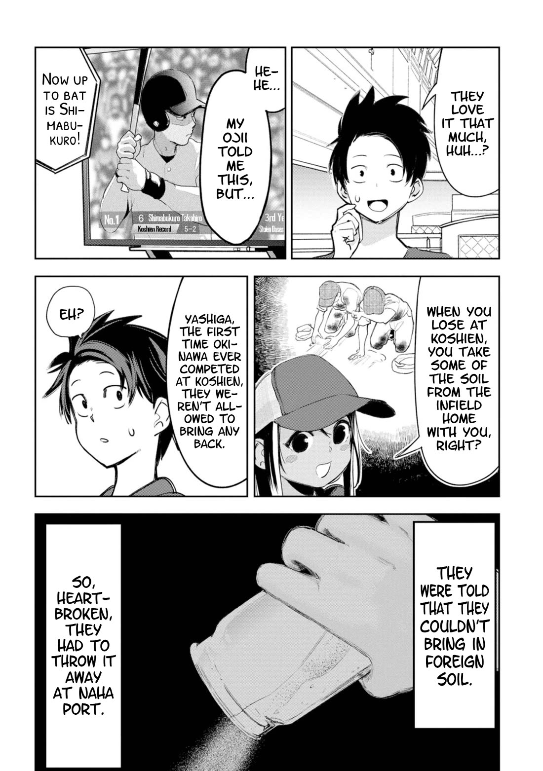 Okinawa de Suki ni Natta Ko ga Hougen Sugite Tsura Sugiru Chapter 26 page 7 - Chapter 26: Chibariyo! (Do your best!)