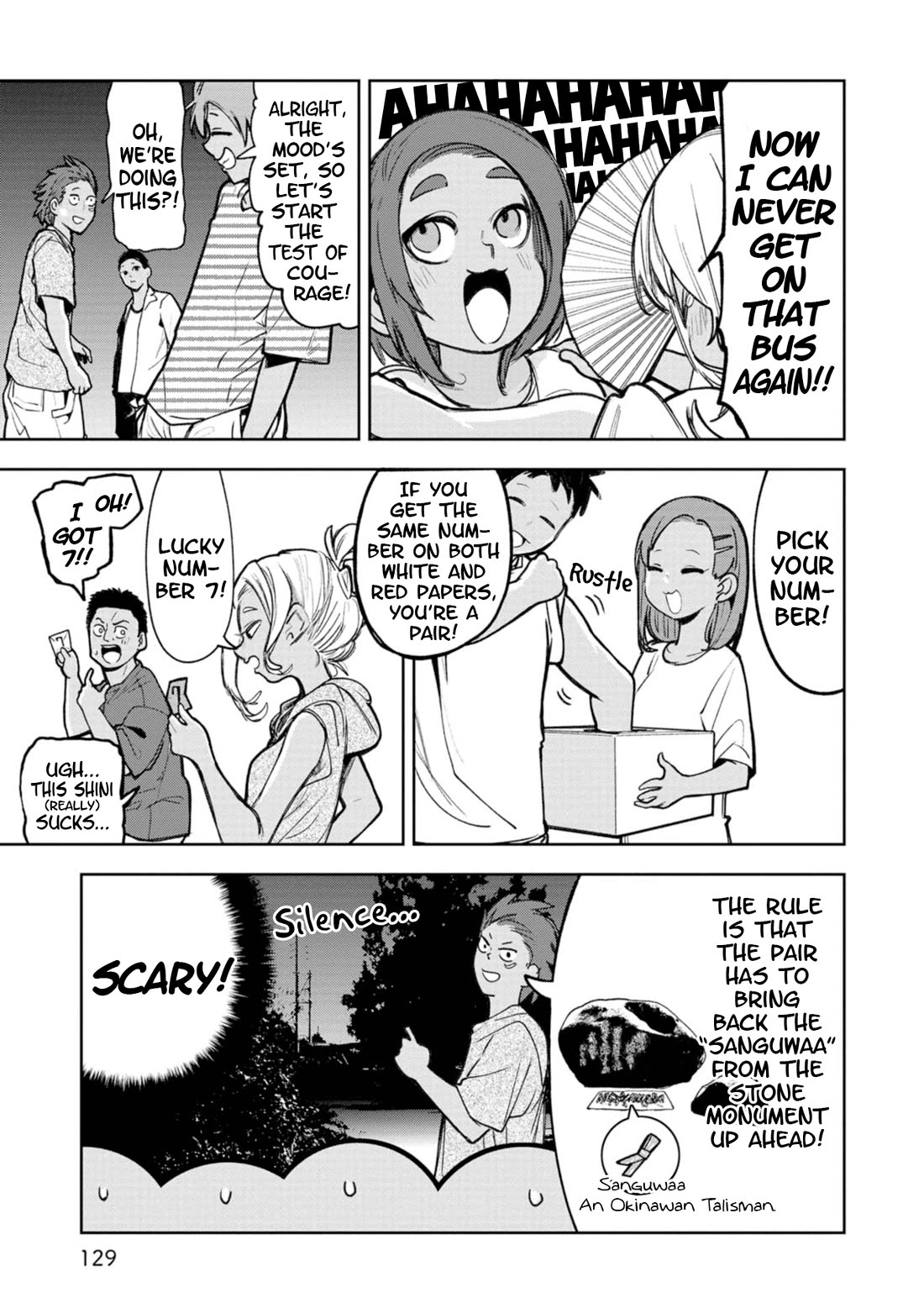 Okinawa de Suki ni Natta Ko ga Hougen Sugite Tsura Sugiru Chapter 28 page 11 - Chapter 28: Uturusan Story (Scary story) [Part 1]