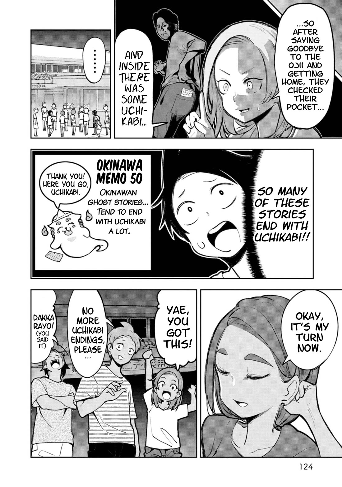 Okinawa de Suki ni Natta Ko ga Hougen Sugite Tsura Sugiru Chapter 28 page 6 - Chapter 28: Uturusan Story (Scary story) [Part 1]