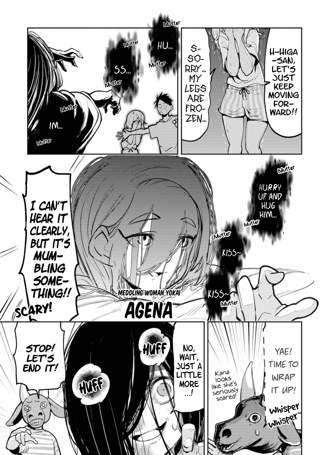 Okinawa de Suki ni Natta Ko ga Hougen Sugite Tsura Sugiru Chapter 29 page 13 - Chapter 29: Uturusan Story (Scary story) [Part 2]