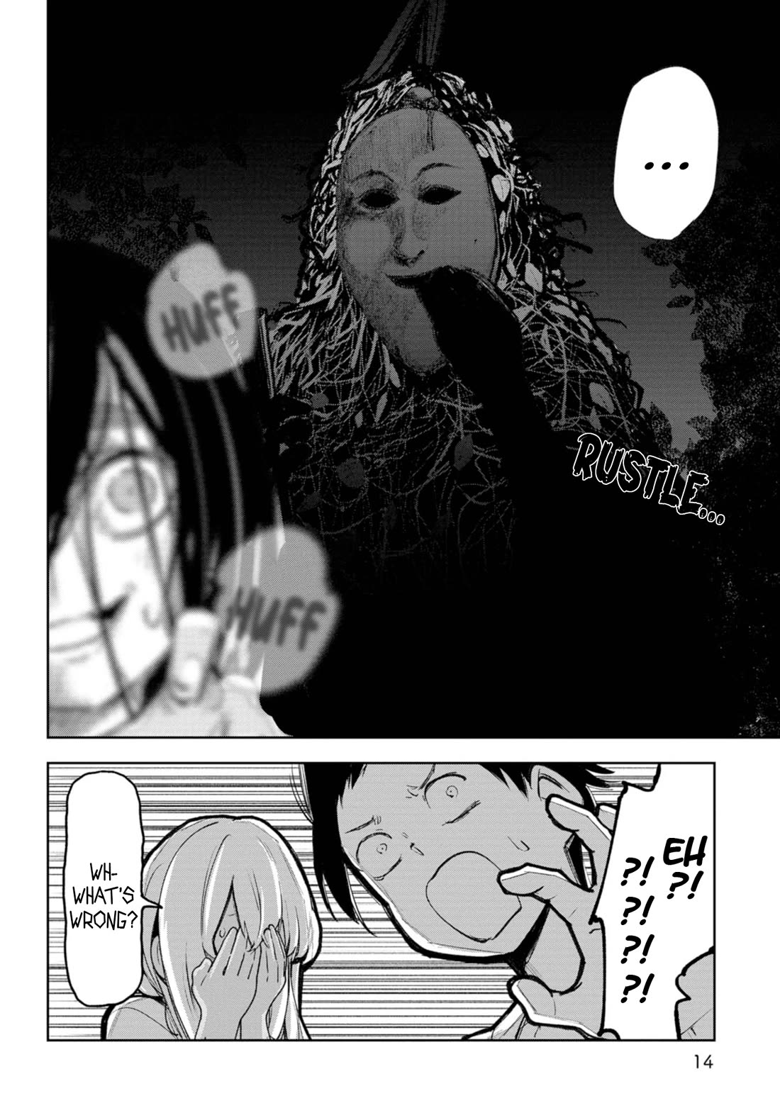 Okinawa de Suki ni Natta Ko ga Hougen Sugite Tsura Sugiru Chapter 29 page 14 - Chapter 29: Uturusan Story (Scary story) [Part 2]