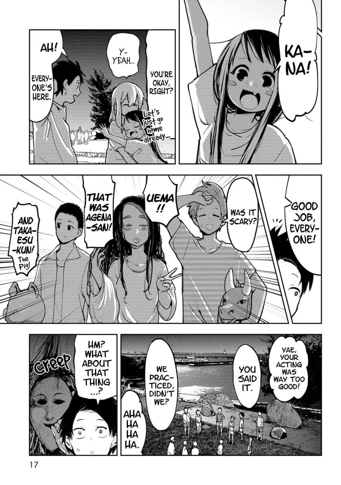 Okinawa de Suki ni Natta Ko ga Hougen Sugite Tsura Sugiru Chapter 29 page 17 - Chapter 29: Uturusan Story (Scary story) [Part 2]