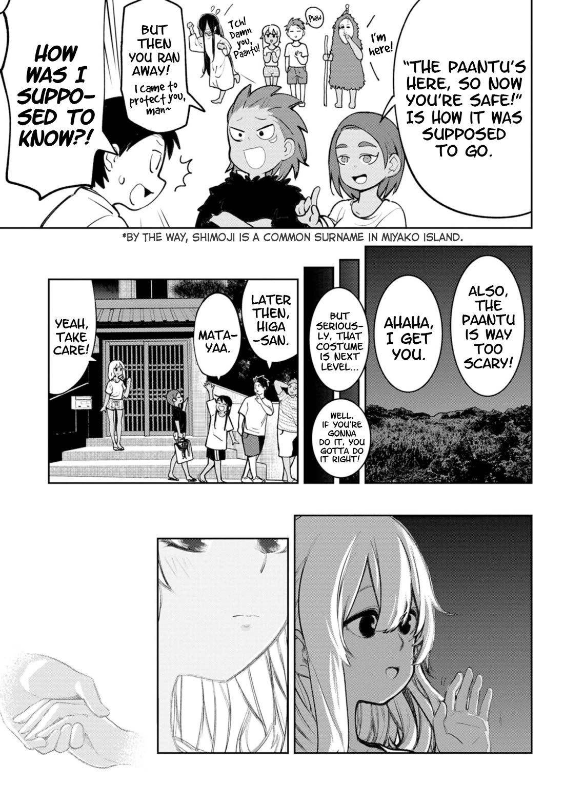 Okinawa de Suki ni Natta Ko ga Hougen Sugite Tsura Sugiru Chapter 29 page 19 - Chapter 29: Uturusan Story (Scary story) [Part 2]