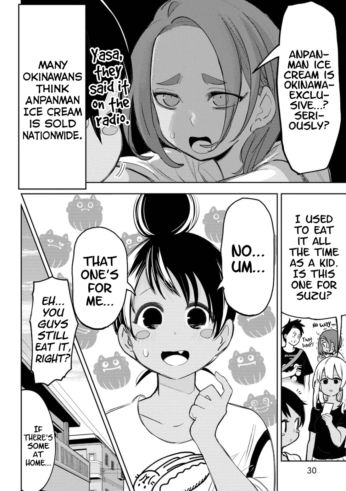 Okinawa de Suki ni Natta Ko ga Hougen Sugite Tsura Sugiru Chapter 30 page 10 - Chapter 30: Hijurumun (Cold Things)
