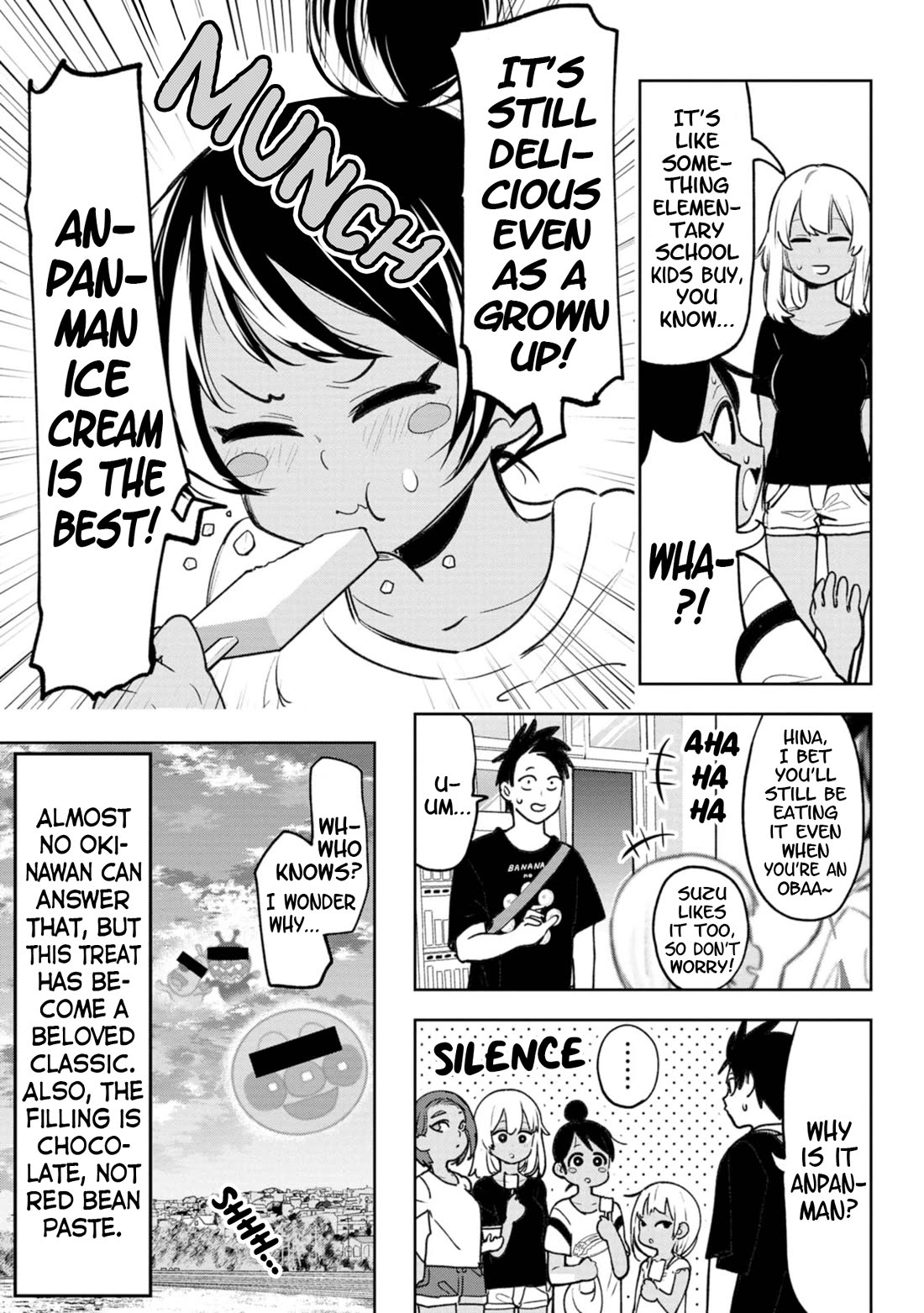 Okinawa de Suki ni Natta Ko ga Hougen Sugite Tsura Sugiru Chapter 30 page 11 - Chapter 30: Hijurumun (Cold Things)
