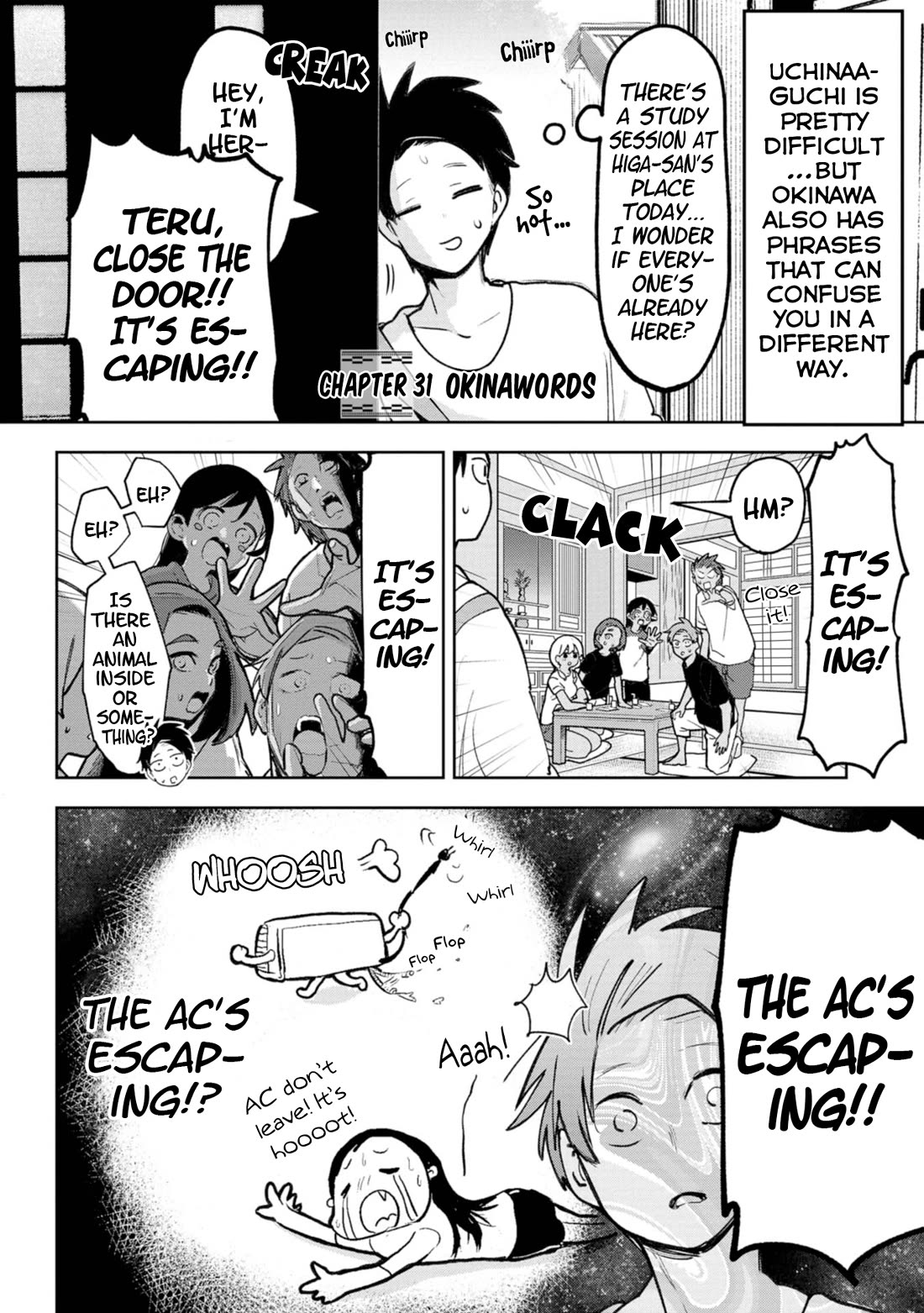 Okinawa de Suki ni Natta Ko ga Hougen Sugite Tsura Sugiru Chapter 31 page 1 - Chapter 31: Okinawords