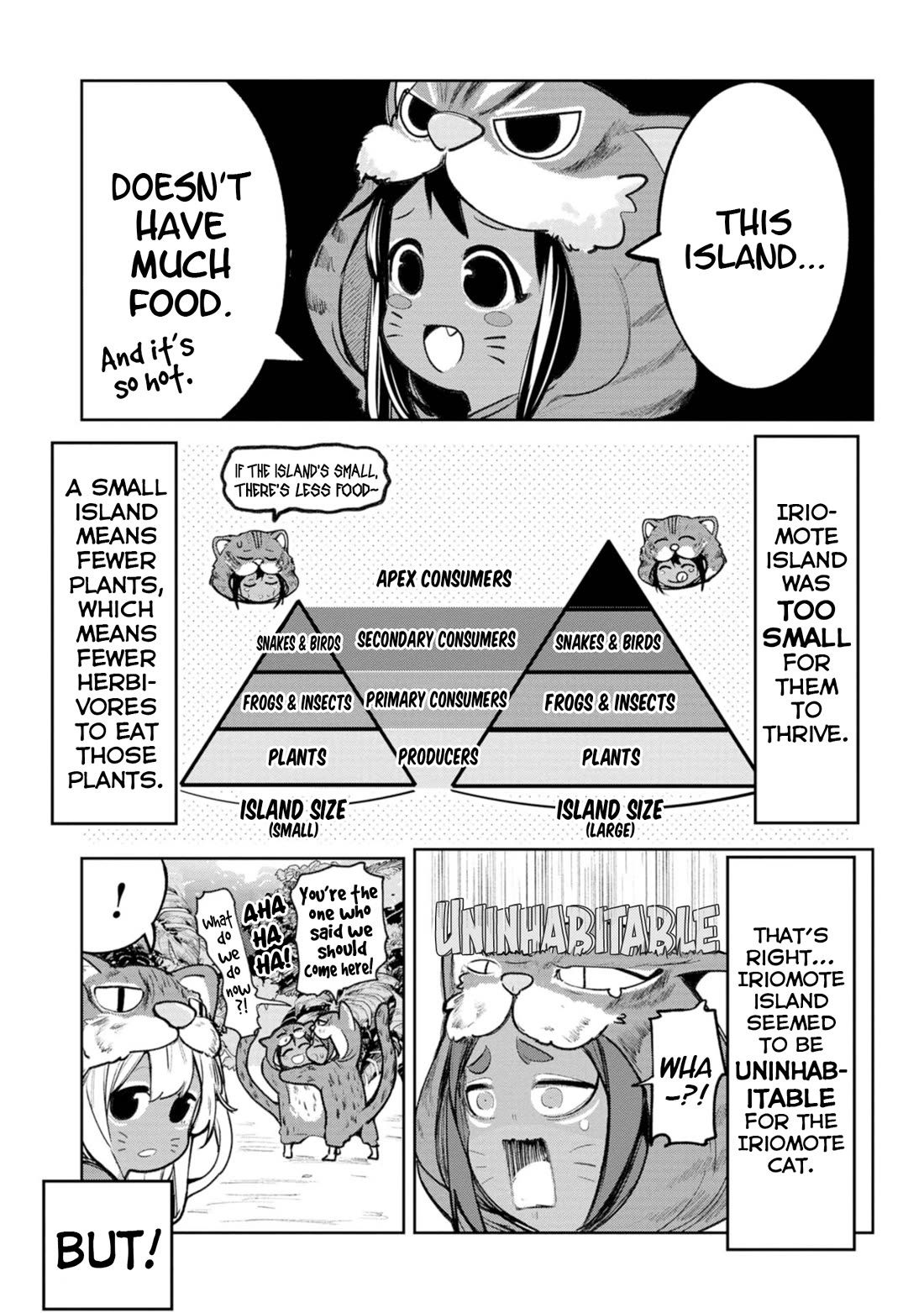 Okinawa de Suki ni Natta Ko ga Hougen Sugite Tsura Sugiru Chapter 32 page 4 - Chapter 32: Yamapikaryaa (Iriomote Cat)