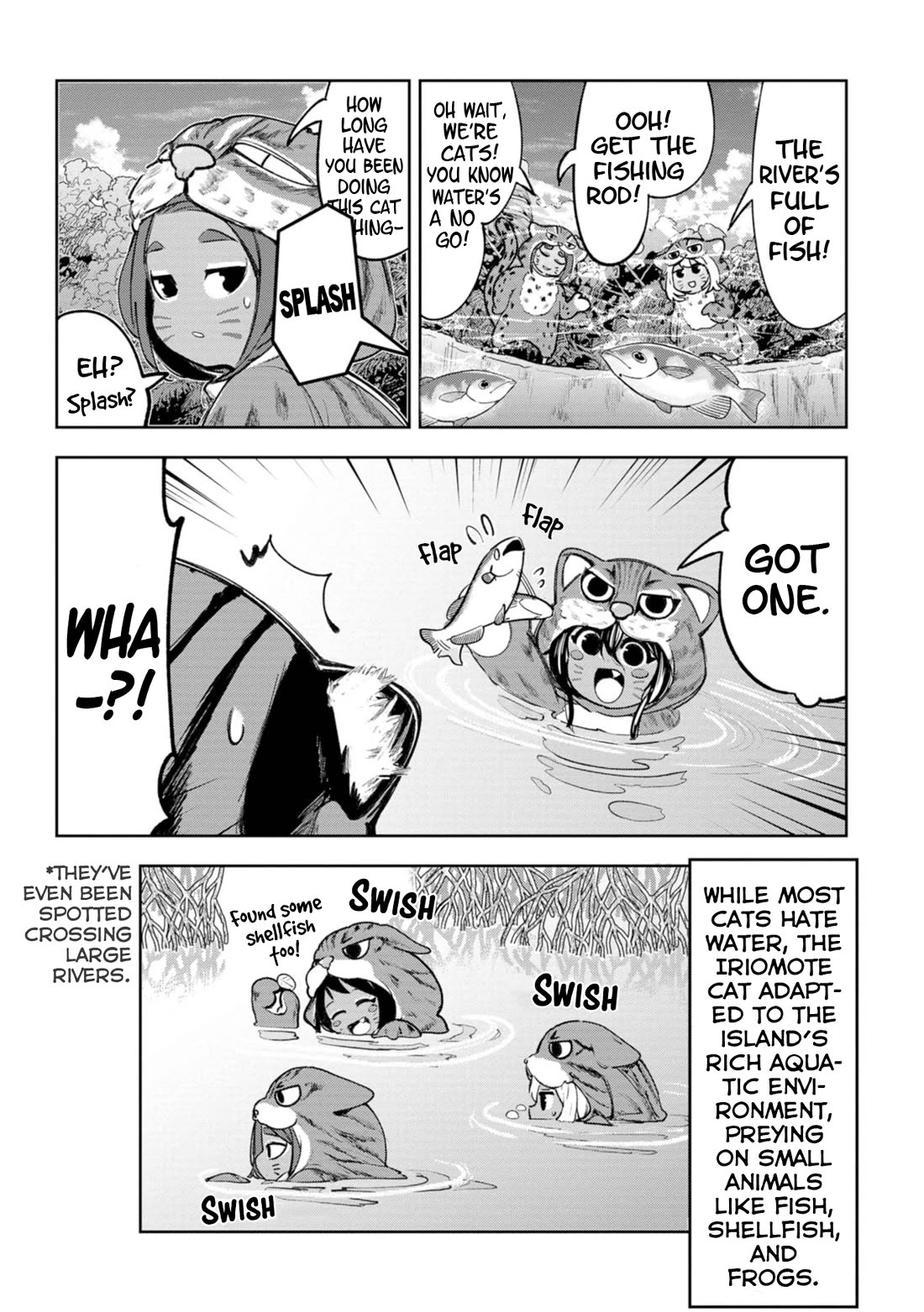 Okinawa de Suki ni Natta Ko ga Hougen Sugite Tsura Sugiru Chapter 32 page 5 - Chapter 32: Yamapikaryaa (Iriomote Cat)