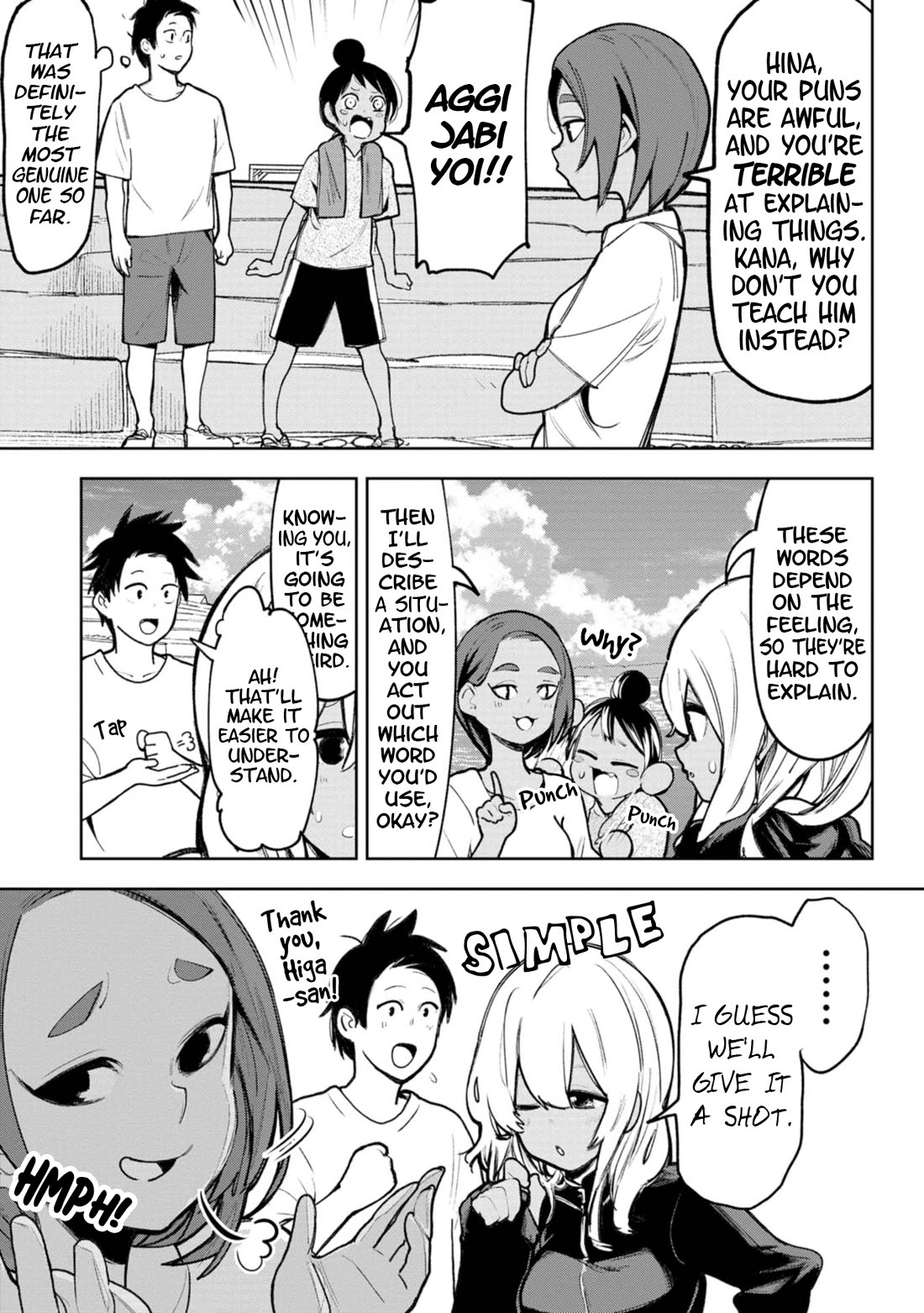 Okinawa de Suki ni Natta Ko ga Hougen Sugite Tsura Sugiru Chapter 33 page 4 - Chapter 33: Agijabiyoi