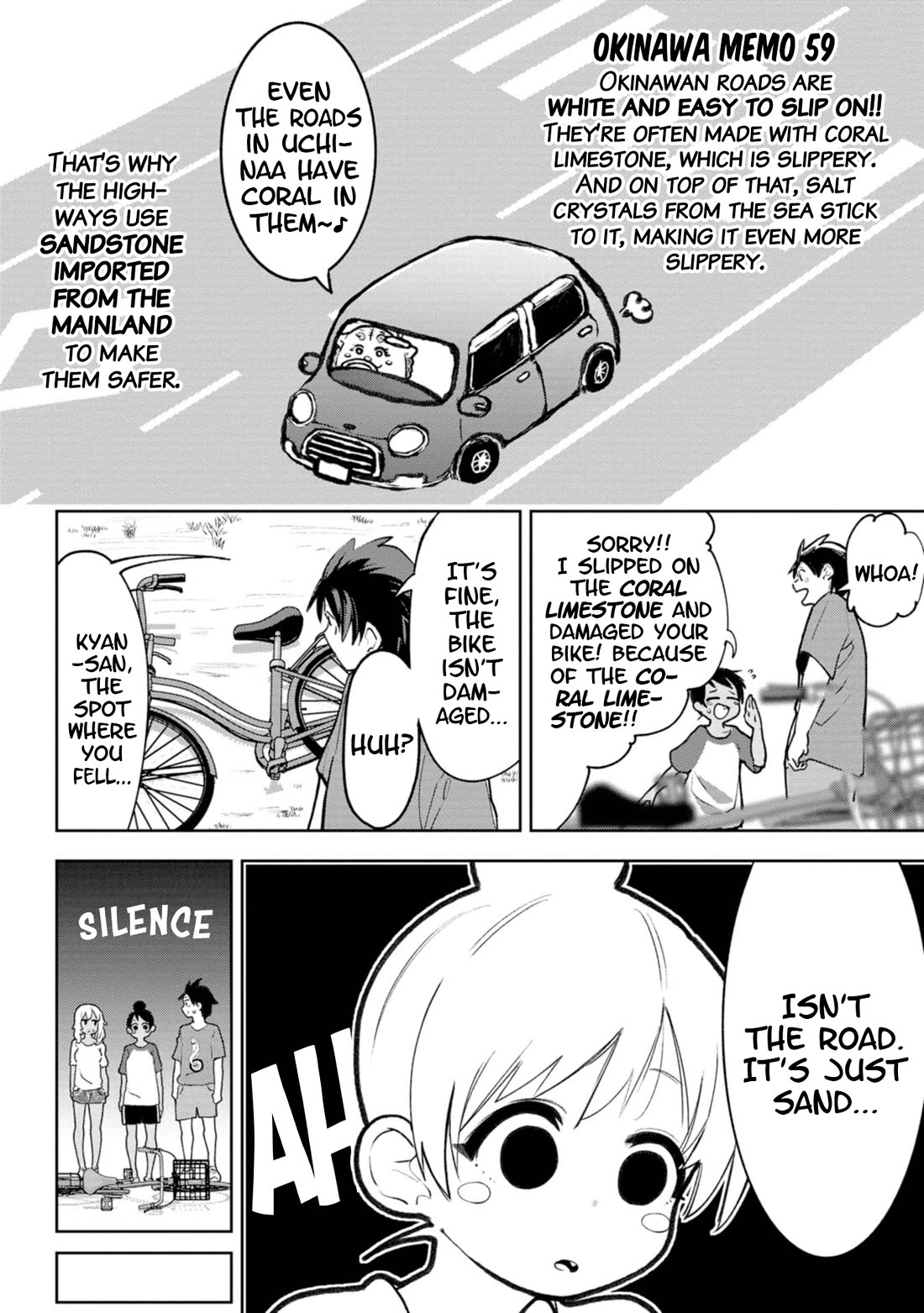 Okinawa de Suki ni Natta Ko ga Hougen Sugite Tsura Sugiru Chapter 34 page 8 - Chapter 34: Urunumichi (Coral Roads)