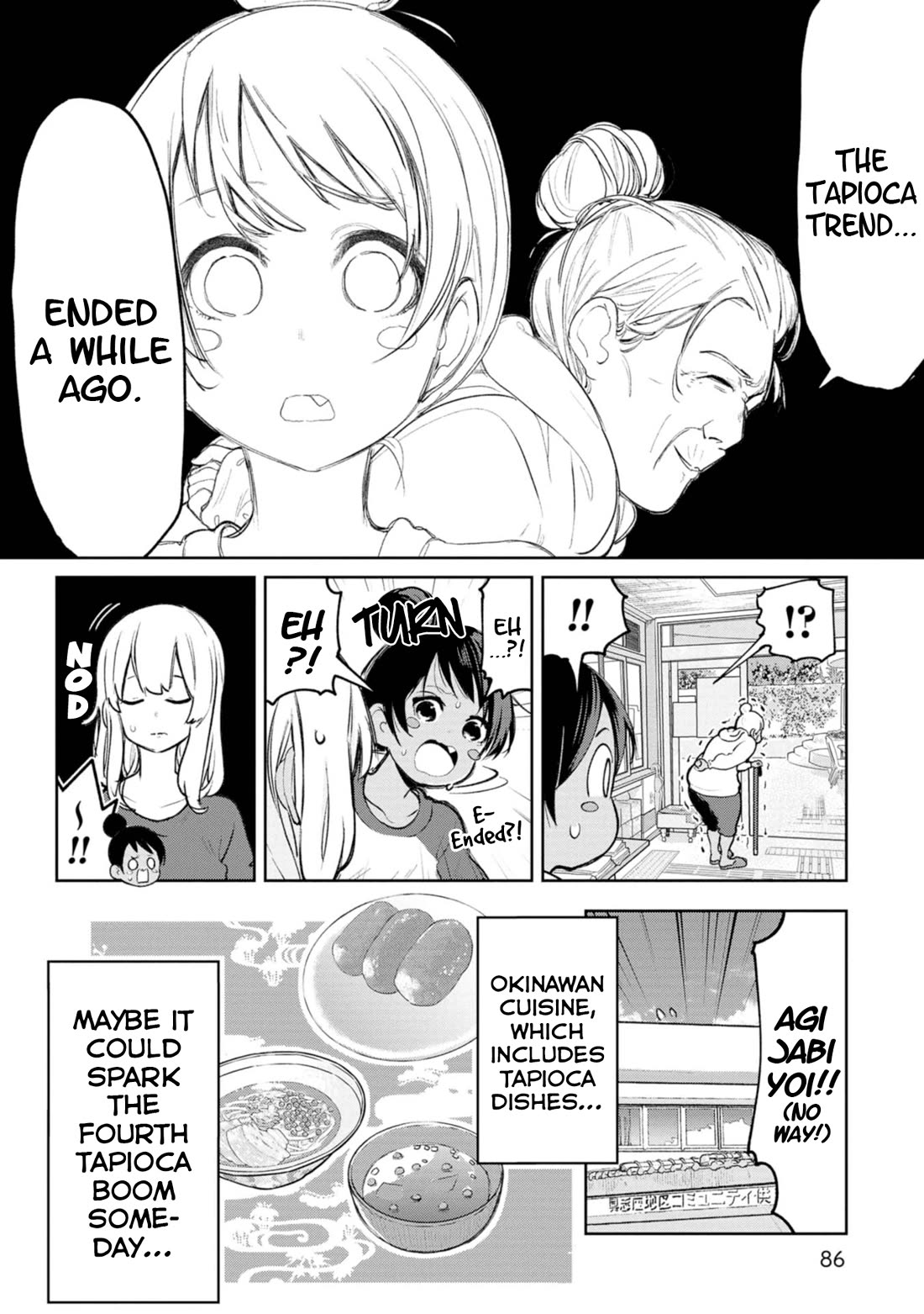 Okinawa de Suki ni Natta Ko ga Hougen Sugite Tsura Sugiru Chapter 36 page 8 - Chapter 36: Kiiumu (Cassava)