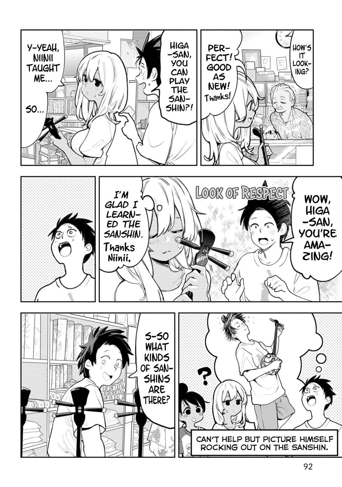 Okinawa de Suki ni Natta Ko ga Hougen Sugite Tsura Sugiru Chapter 37 page 6 - Chapter 37: Kankara Sanshin (Sanshin from a can)