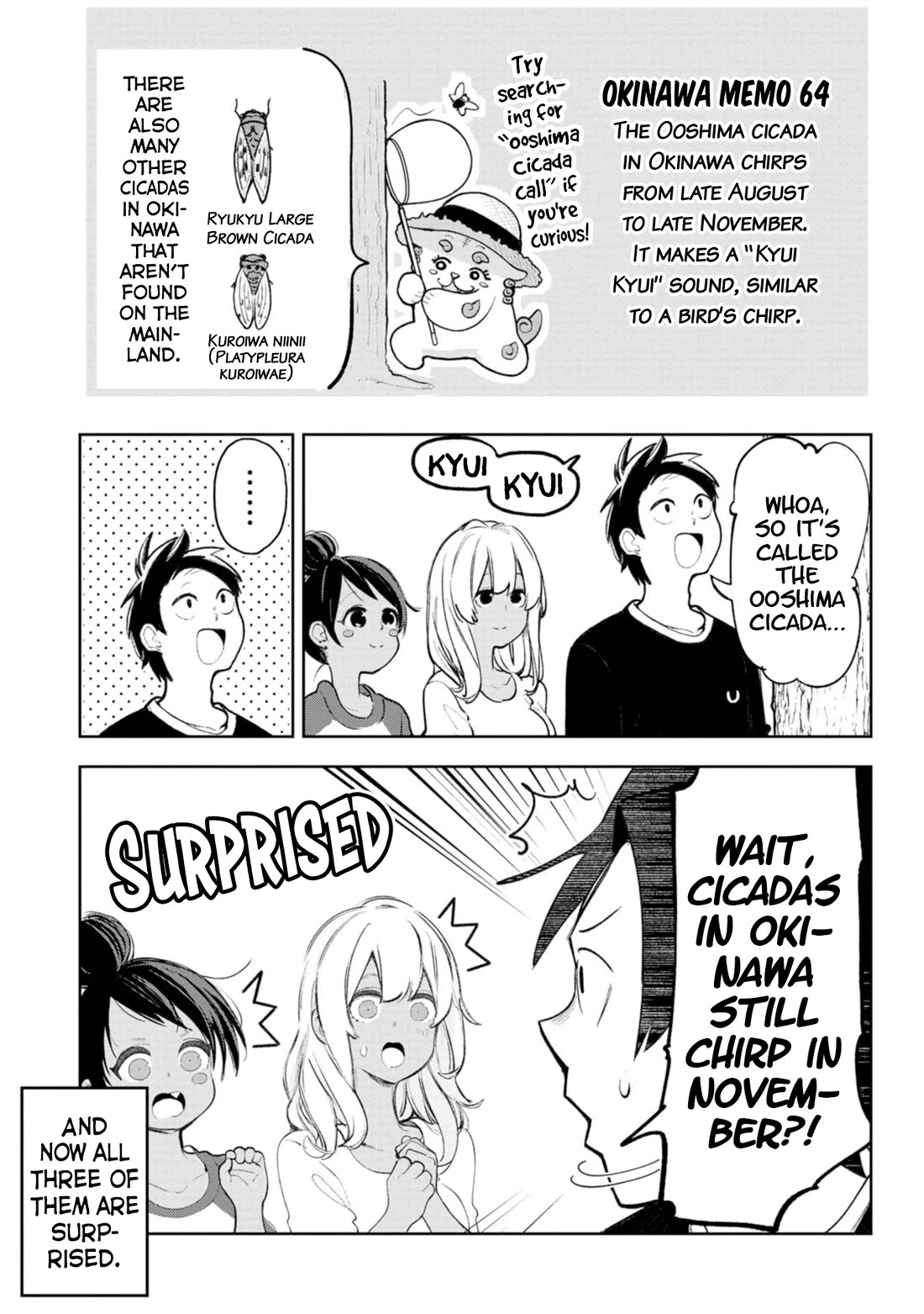 Okinawa de Suki ni Natta Ko ga Hougen Sugite Tsura Sugiru Chapter 38 page 3 - Chapter 38: Chimusabisantuchiya (When You’re Feeling Lonely)