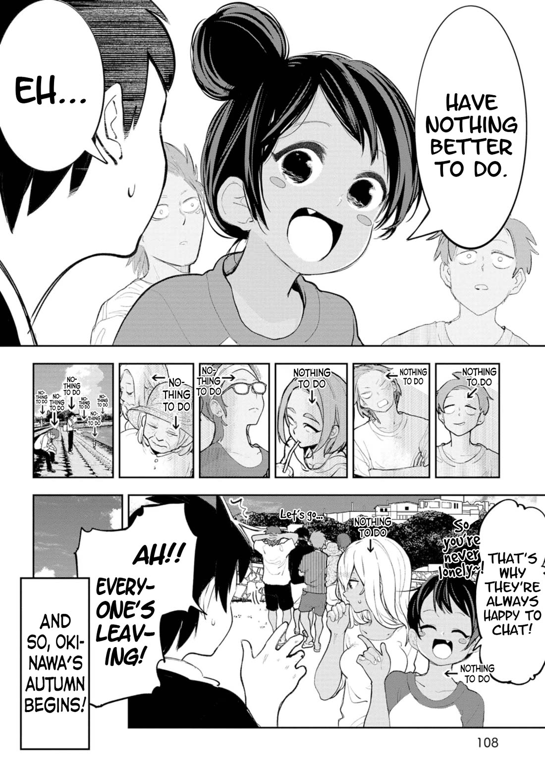 Okinawa de Suki ni Natta Ko ga Hougen Sugite Tsura Sugiru Chapter 38 page 8 - Chapter 38: Chimusabisantuchiya (When You’re Feeling Lonely)