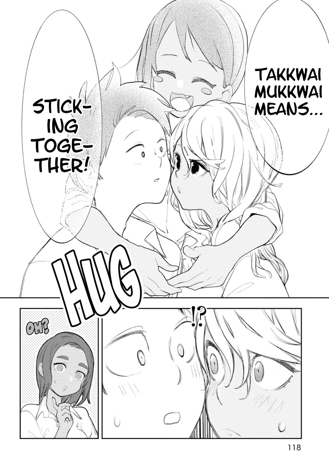 Okinawa de Suki ni Natta Ko ga Hougen Sugite Tsura Sugiru Chapter 39 page 10 - Chapter 39: Chanpuruu (Mix)