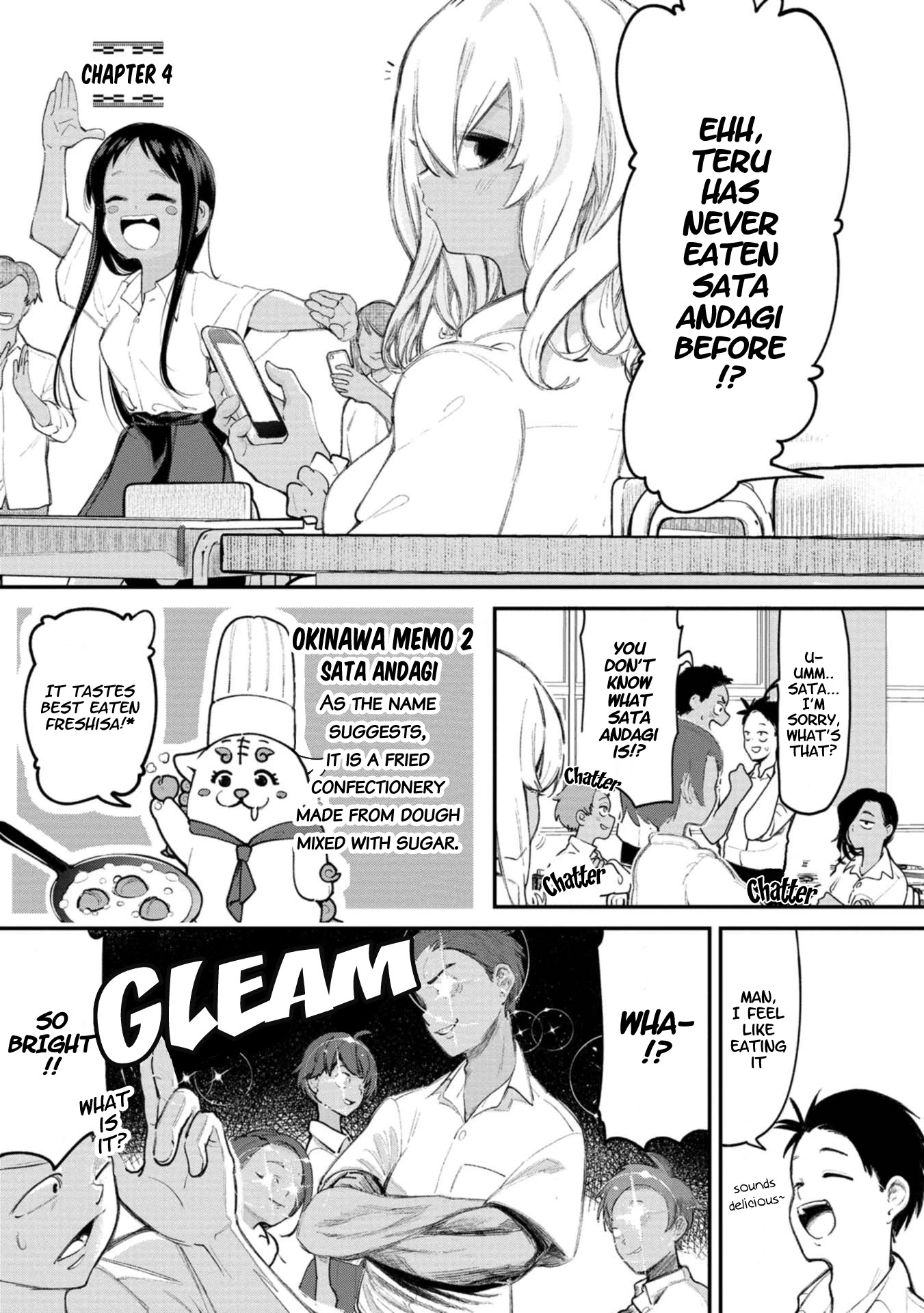 Okinawa de Suki ni Natta Ko ga Hougen Sugite Tsura Sugiru Chapter 4 page 1 - Chapter 4: The KameKame Attack