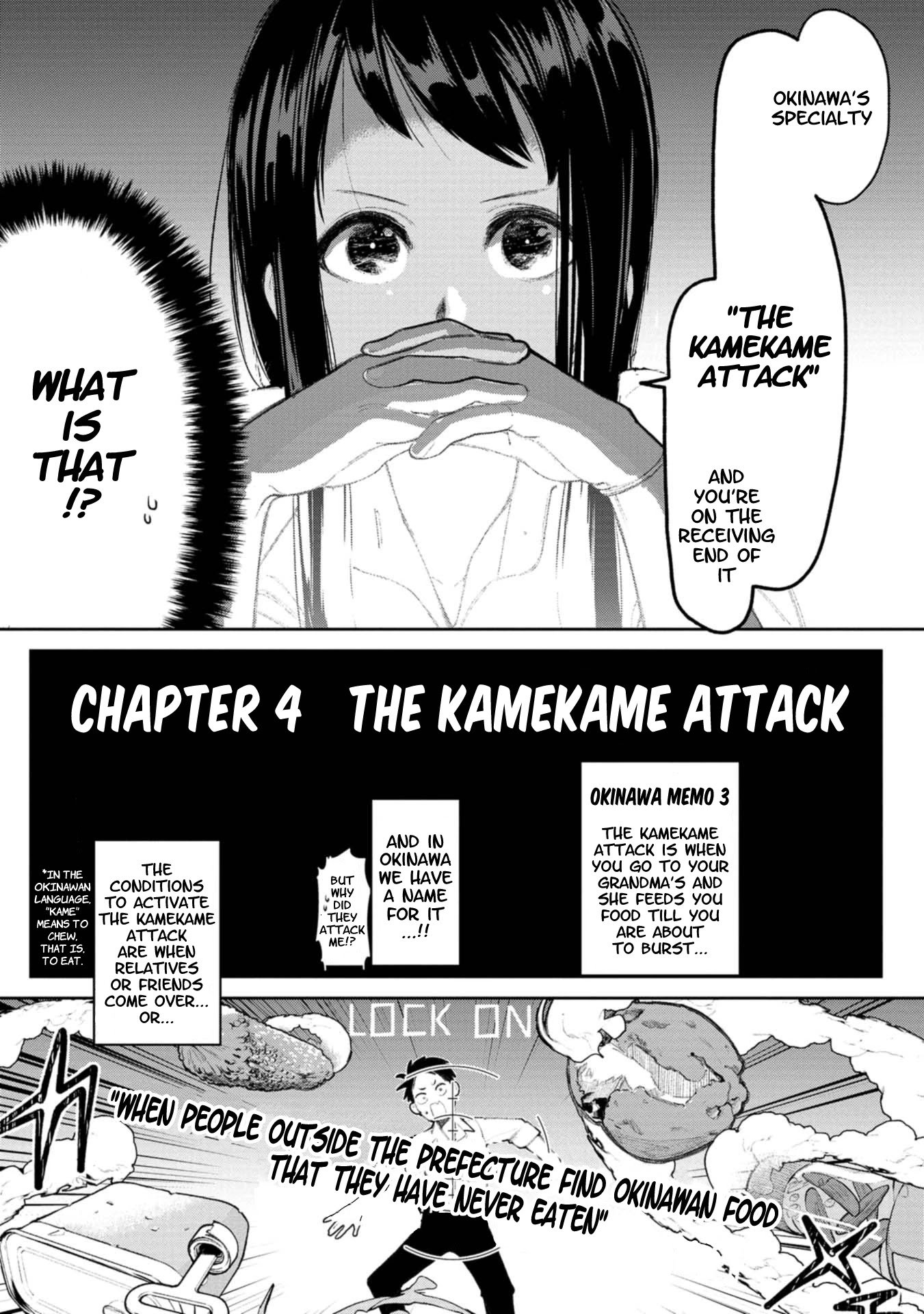 Okinawa de Suki ni Natta Ko ga Hougen Sugite Tsura Sugiru Chapter 4 page 3 - Chapter 4: The KameKame Attack