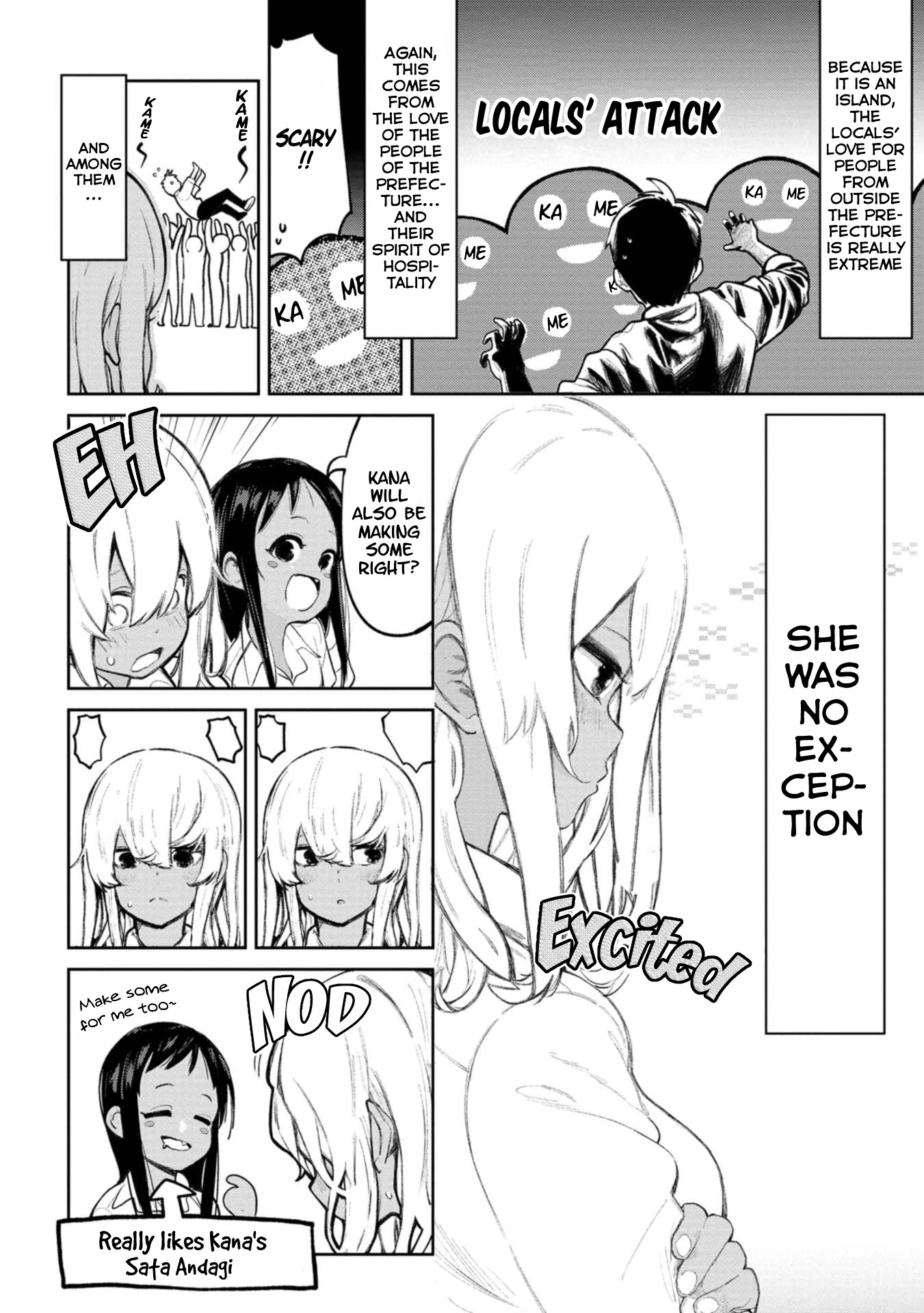 Okinawa de Suki ni Natta Ko ga Hougen Sugite Tsura Sugiru Chapter 4 page 4 - Chapter 4: The KameKame Attack