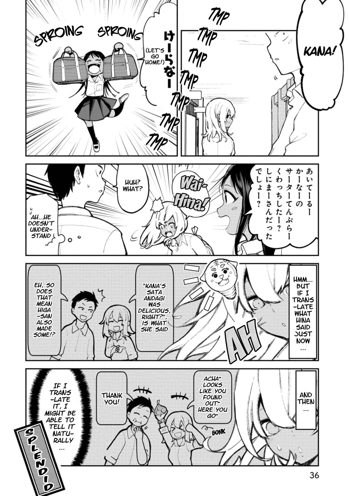 Okinawa de Suki ni Natta Ko ga Hougen Sugite Tsura Sugiru Chapter 4 page 8 - Chapter 4: The KameKame Attack