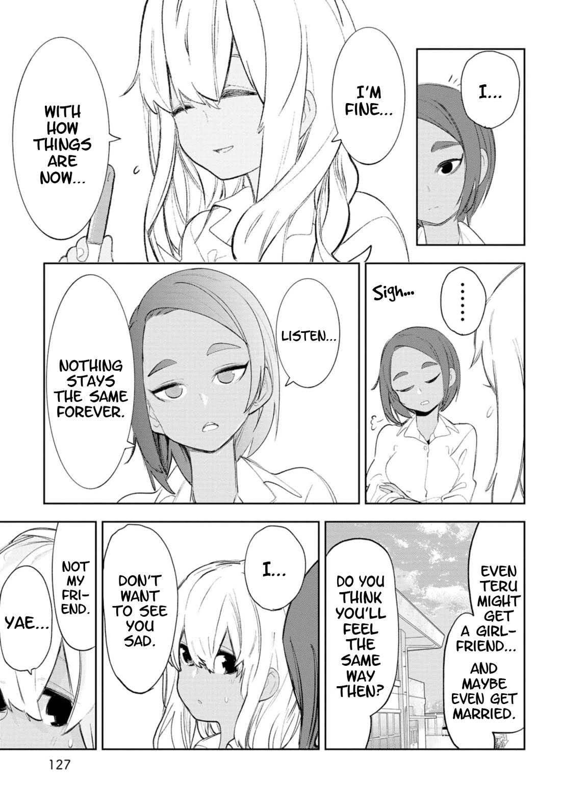 Okinawa de Suki ni Natta Ko ga Hougen Sugite Tsura Sugiru Chapter 40 page 8 - Chapter 40: Moai (A Culture of Mutual Support)