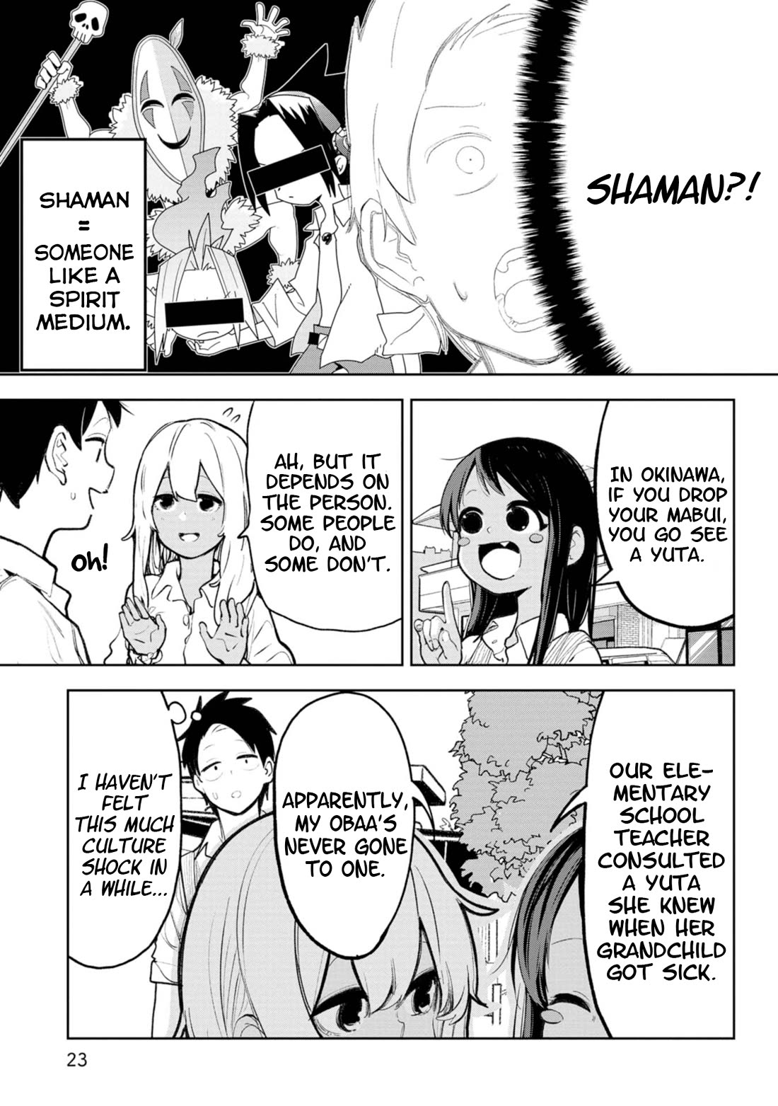 Okinawa de Suki ni Natta Ko ga Hougen Sugite Tsura Sugiru Chapter 42 page 4 - Chapter 42: Yuta