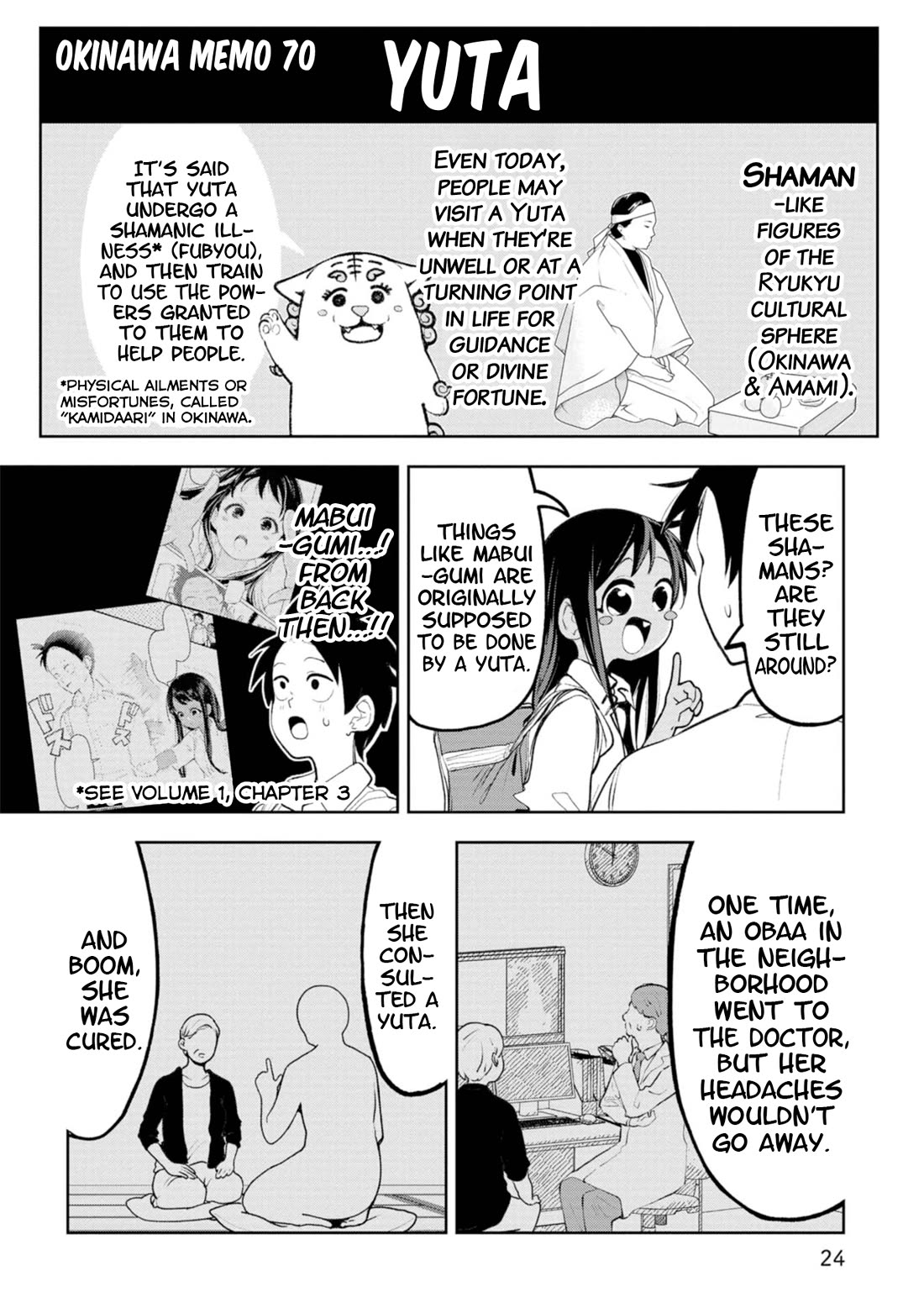 Okinawa de Suki ni Natta Ko ga Hougen Sugite Tsura Sugiru Chapter 42 page 5 - Chapter 42: Yuta