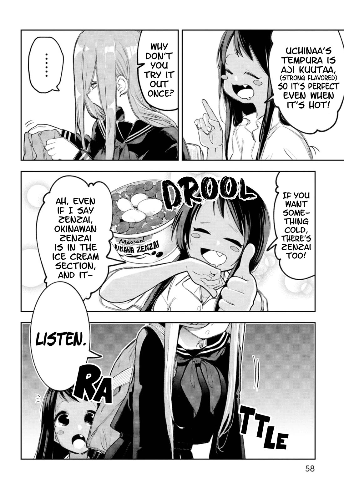 Okinawa de Suki ni Natta Ko ga Hougen Sugite Tsura Sugiru Chapter 44 page 9 - Chapter 44: Yamatonchu (Mainlander)