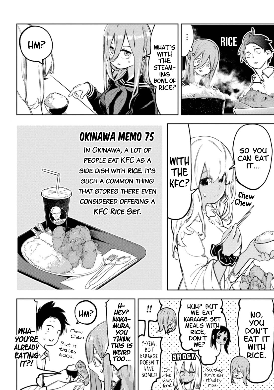 Okinawa de Suki ni Natta Ko ga Hougen Sugite Tsura Sugiru Chapter 45 page 12 - Chapter 45: Uchinaa Tempura