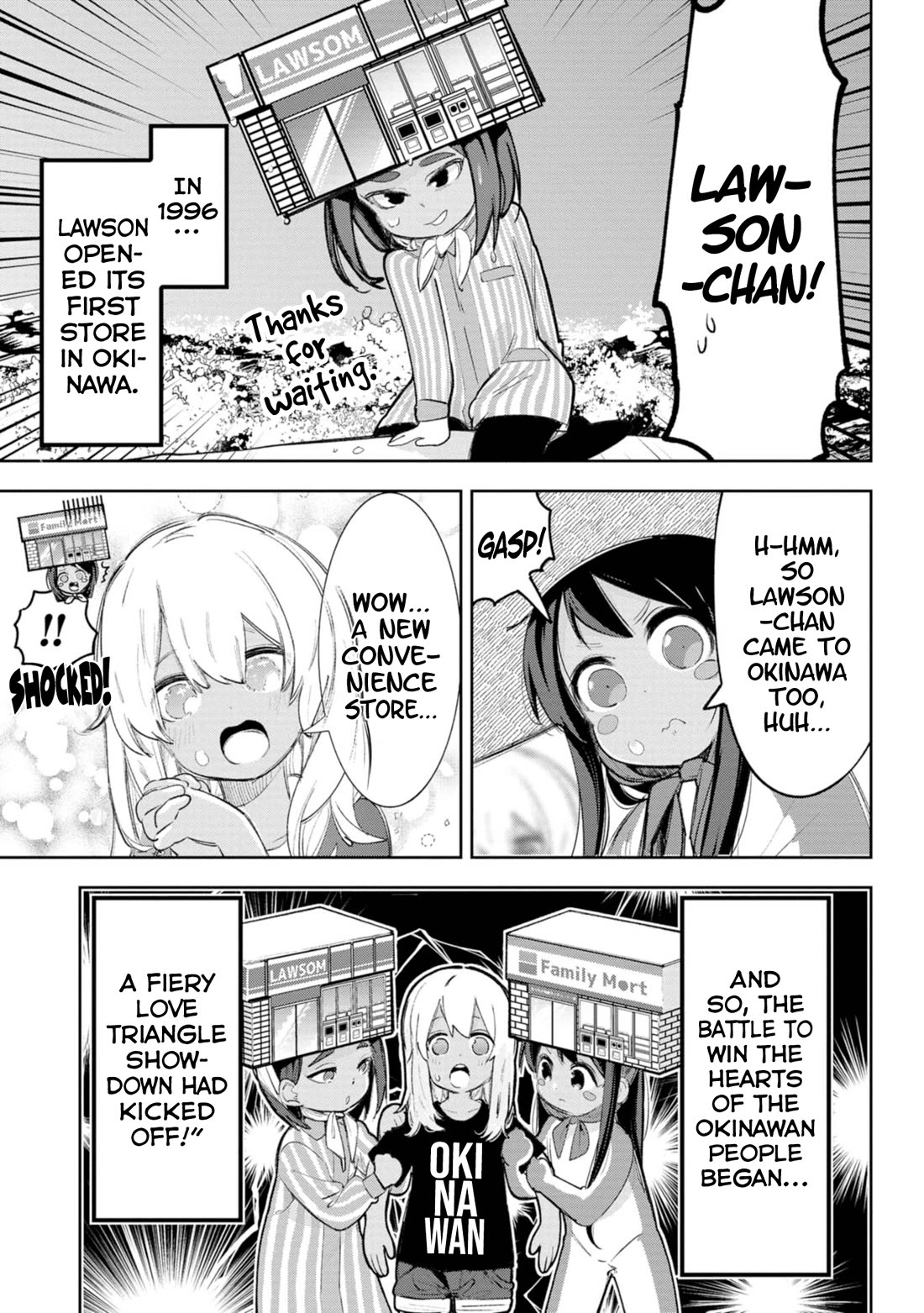 Okinawa de Suki ni Natta Ko ga Hougen Sugite Tsura Sugiru Chapter 45 page 7 - Chapter 45: Uchinaa Tempura