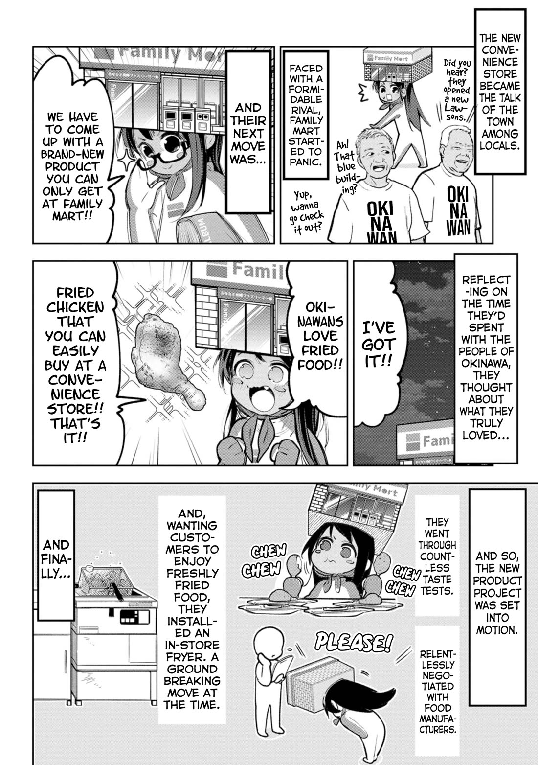 Okinawa de Suki ni Natta Ko ga Hougen Sugite Tsura Sugiru Chapter 45 page 8 - Chapter 45: Uchinaa Tempura