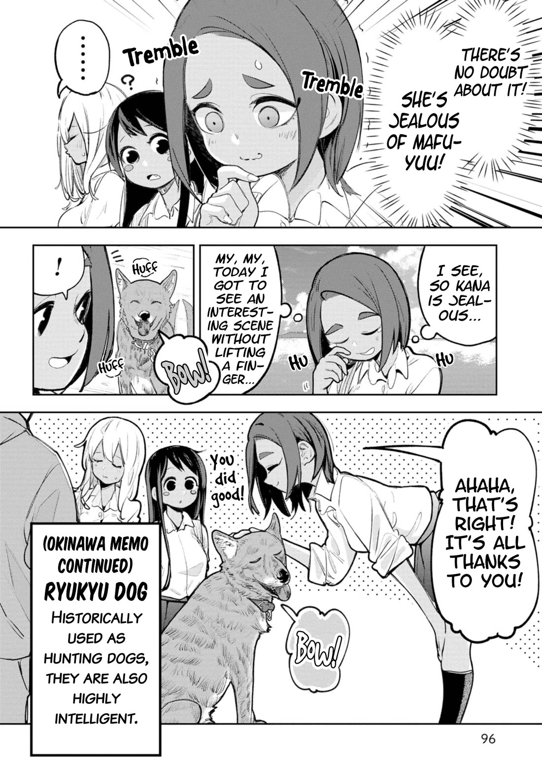 Okinawa de Suki ni Natta Ko ga Hougen Sugite Tsura Sugiru Chapter 46 page 14 - Chapter 46: Uchinaa nu Tura (Okinawan Tiger)
