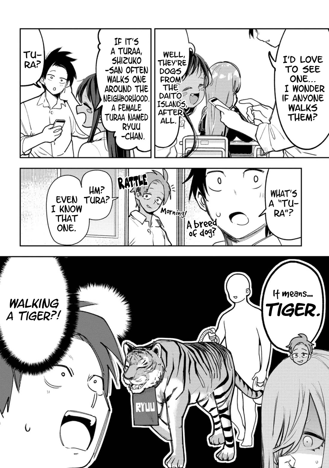 Okinawa de Suki ni Natta Ko ga Hougen Sugite Tsura Sugiru Chapter 46 page 8 - Chapter 46: Uchinaa nu Tura (Okinawan Tiger)