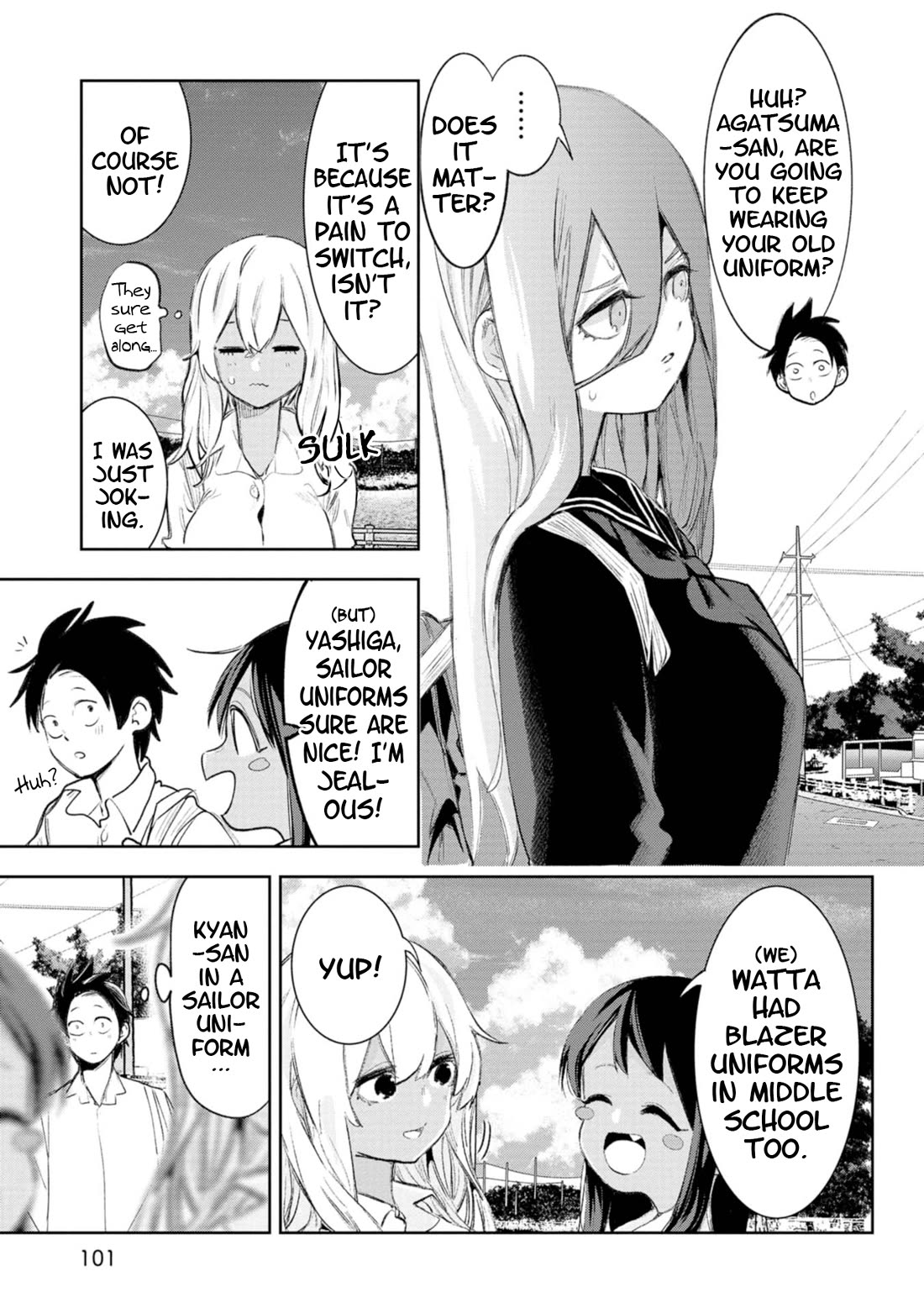 Okinawa de Suki ni Natta Ko ga Hougen Sugite Tsura Sugiru Chapter 47 page 4 - Chapter 47: Nachifuku (Summer Clothes)