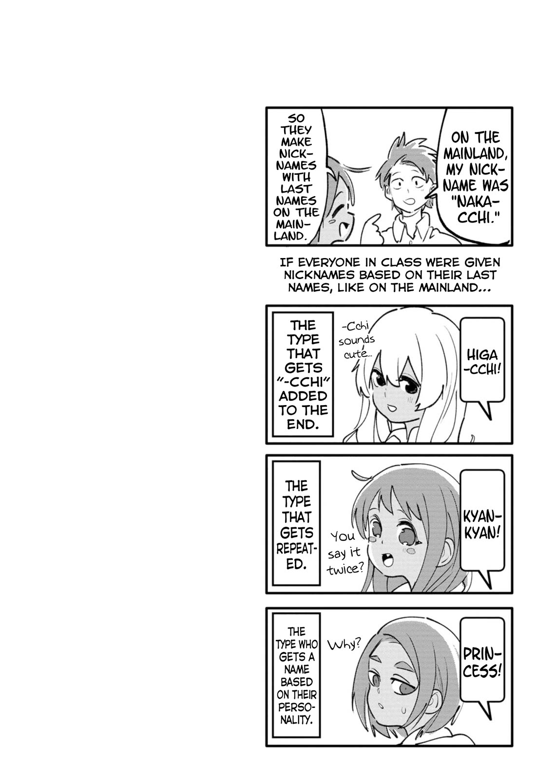Okinawa de Suki ni Natta Ko ga Hougen Sugite Tsura Sugiru Chapter 48 page 10 - Chapter 48: Name