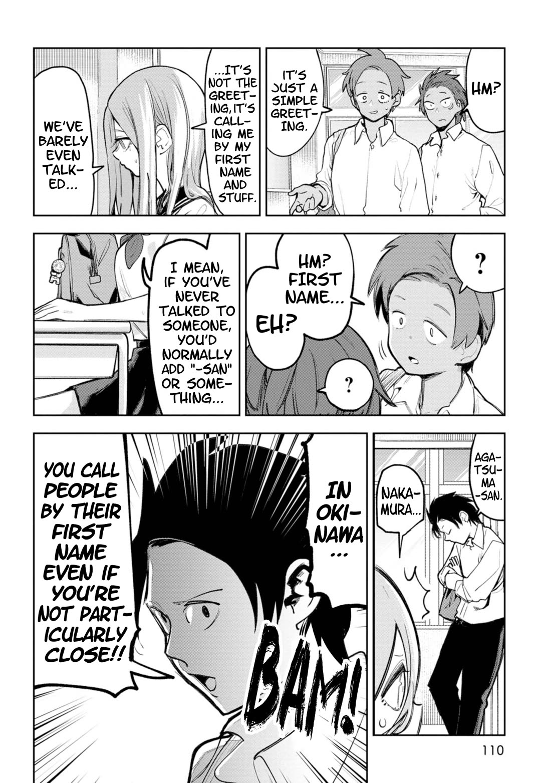 Okinawa de Suki ni Natta Ko ga Hougen Sugite Tsura Sugiru Chapter 48 page 2 - Chapter 48: Name