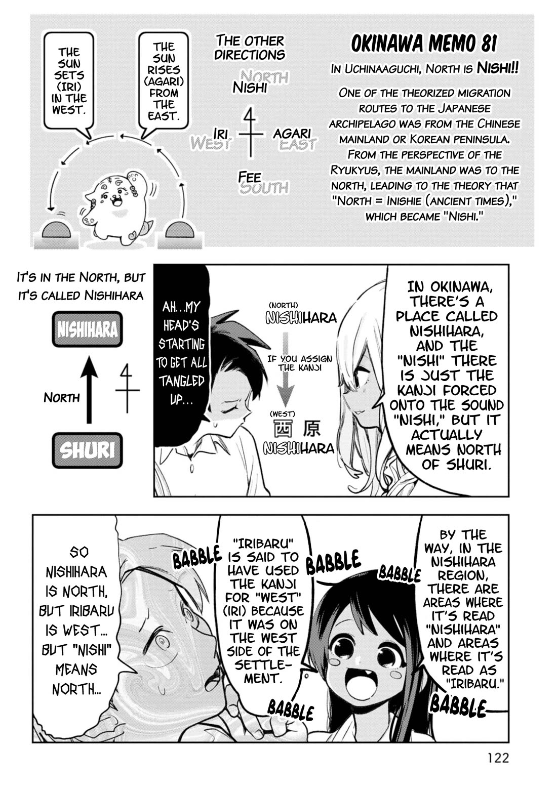 Okinawa de Suki ni Natta Ko ga Hougen Sugite Tsura Sugiru Chapter 49 page 4 - Chapter 49: Miinishi (New North Wind)