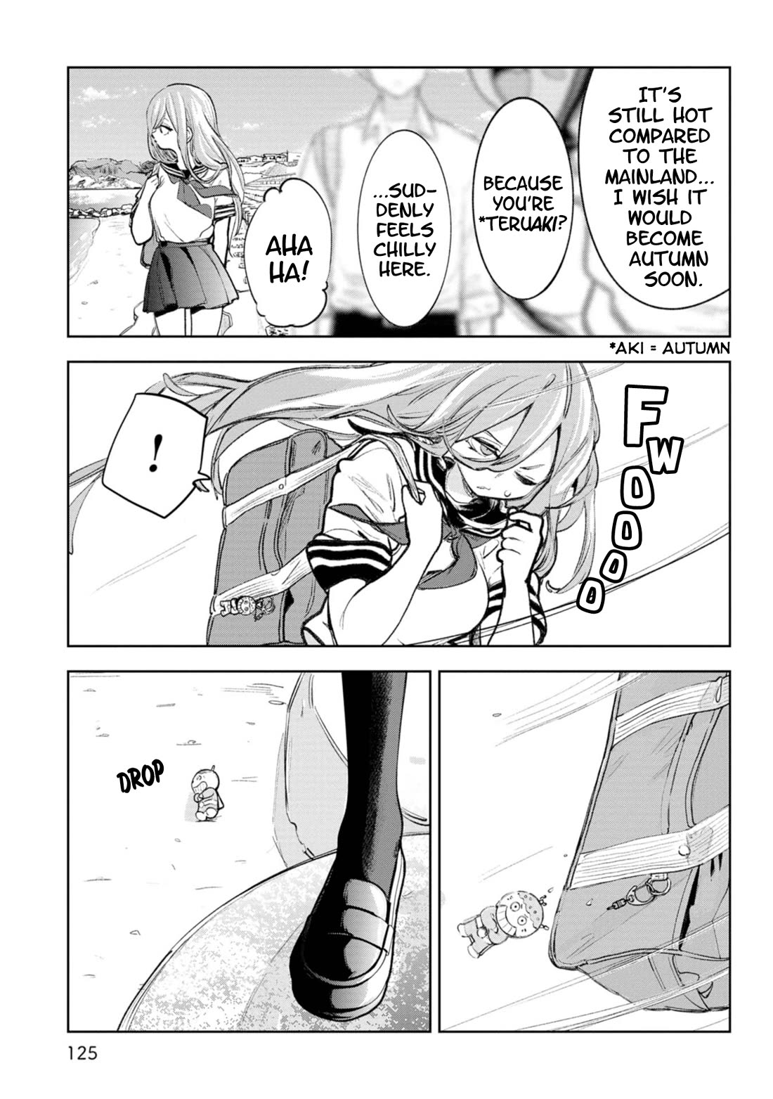 Okinawa de Suki ni Natta Ko ga Hougen Sugite Tsura Sugiru Chapter 49 page 7 - Chapter 49: Miinishi (New North Wind)