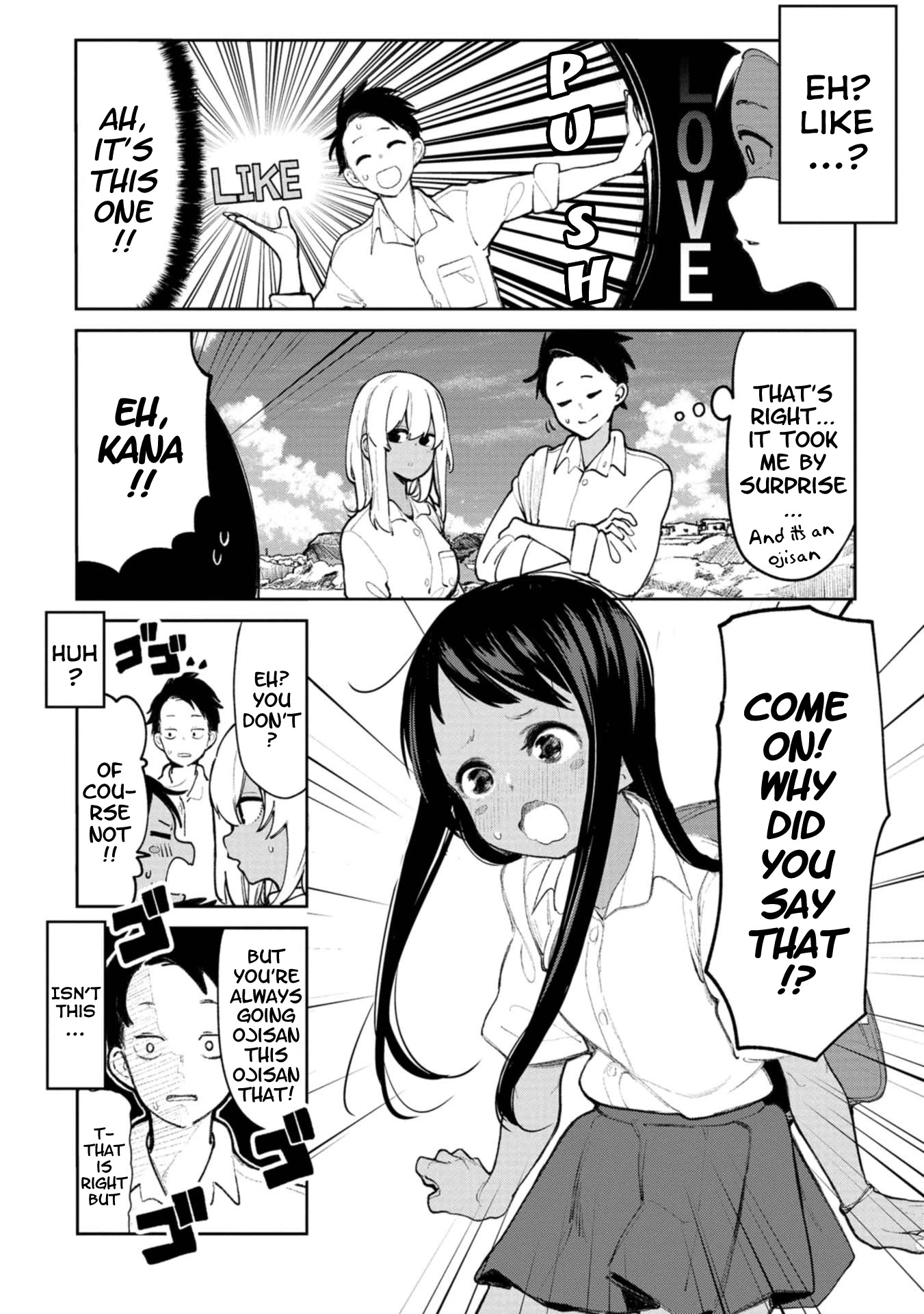 Okinawa de Suki ni Natta Ko ga Hougen Sugite Tsura Sugiru Chapter 5 page 3 - Chapter 5: Ojisan and Kiss and Me