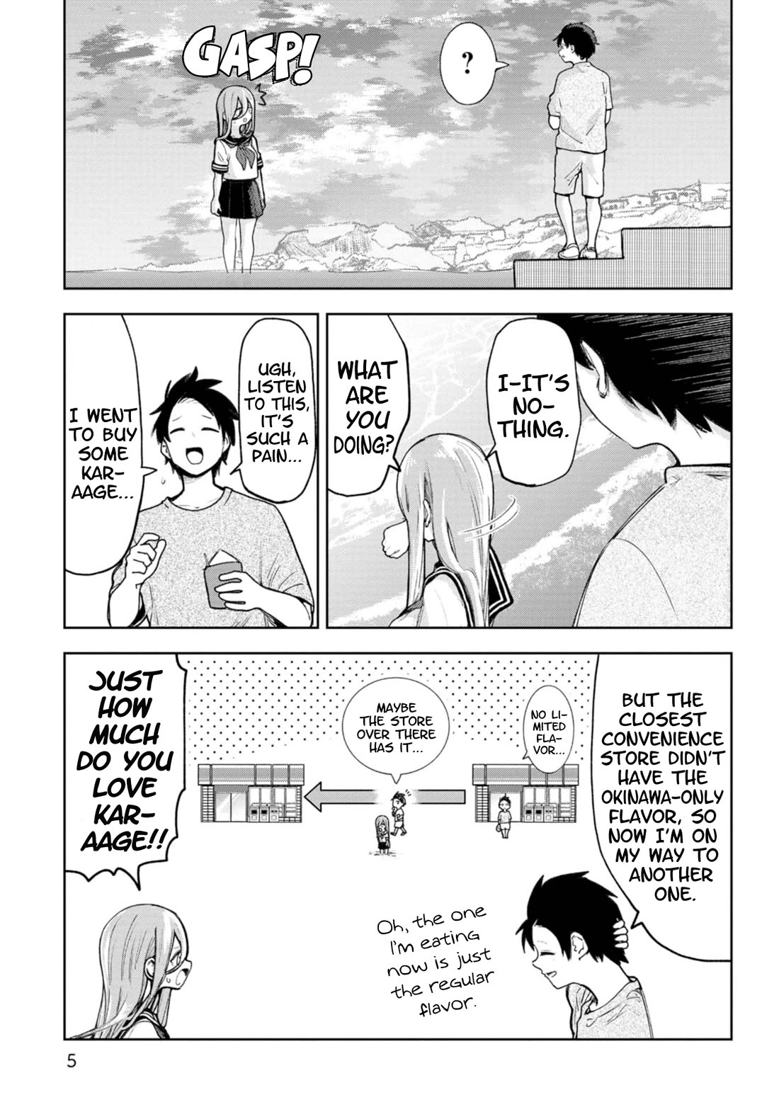 Okinawa de Suki ni Natta Ko ga Hougen Sugite Tsura Sugiru Chapter 50 page 4 - Chapter 50: Takaramun (Treasure)