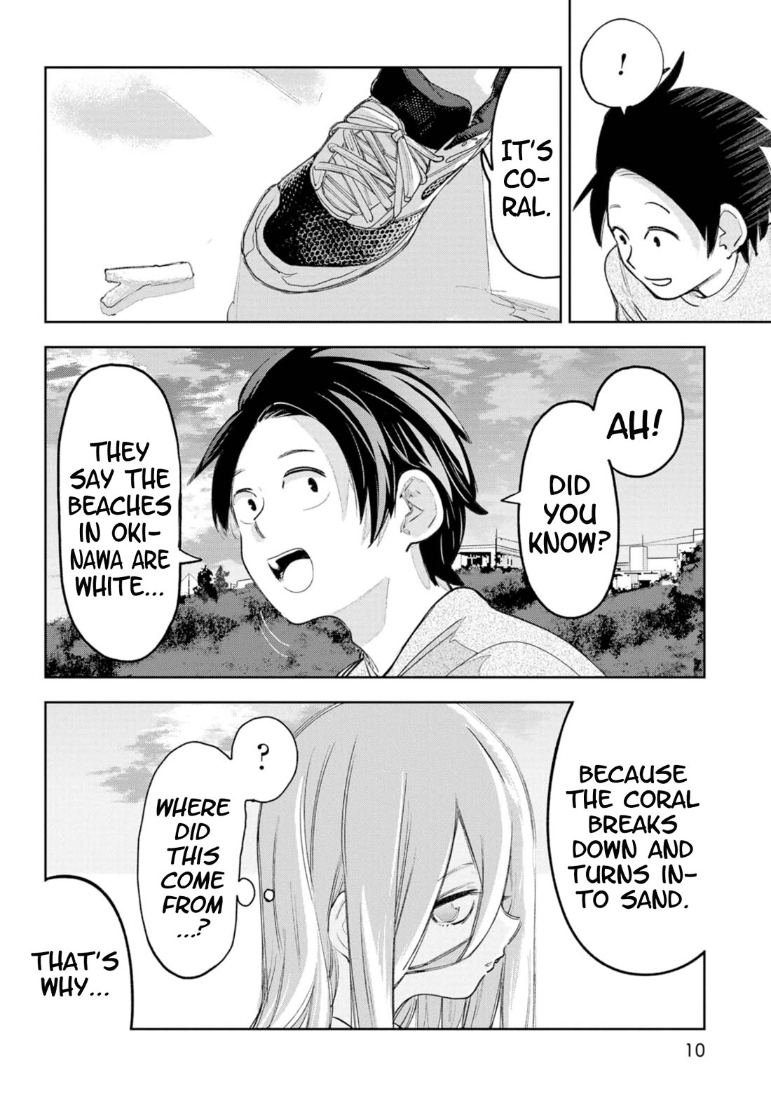 Okinawa de Suki ni Natta Ko ga Hougen Sugite Tsura Sugiru Chapter 50 page 9 - Chapter 50: Takaramun (Treasure)