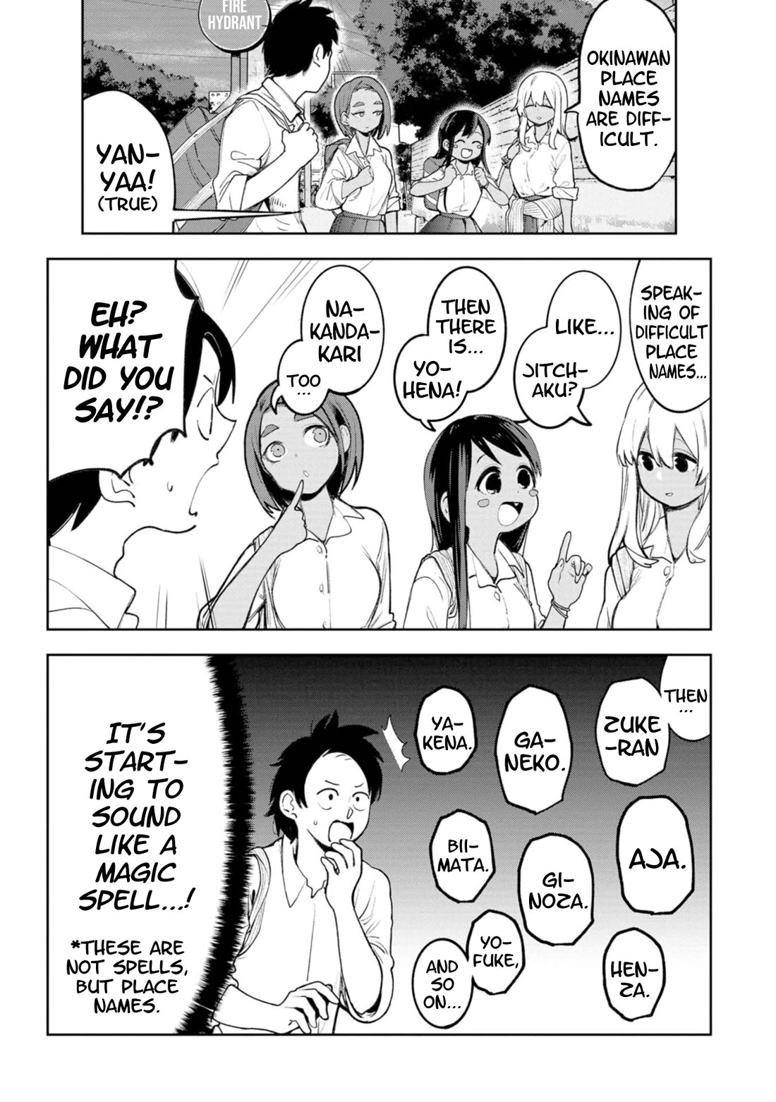 Okinawa de Suki ni Natta Ko ga Hougen Sugite Tsura Sugiru Chapter 51 page 2 - Chapter 51: Toubaru (Field on a Small Hill)