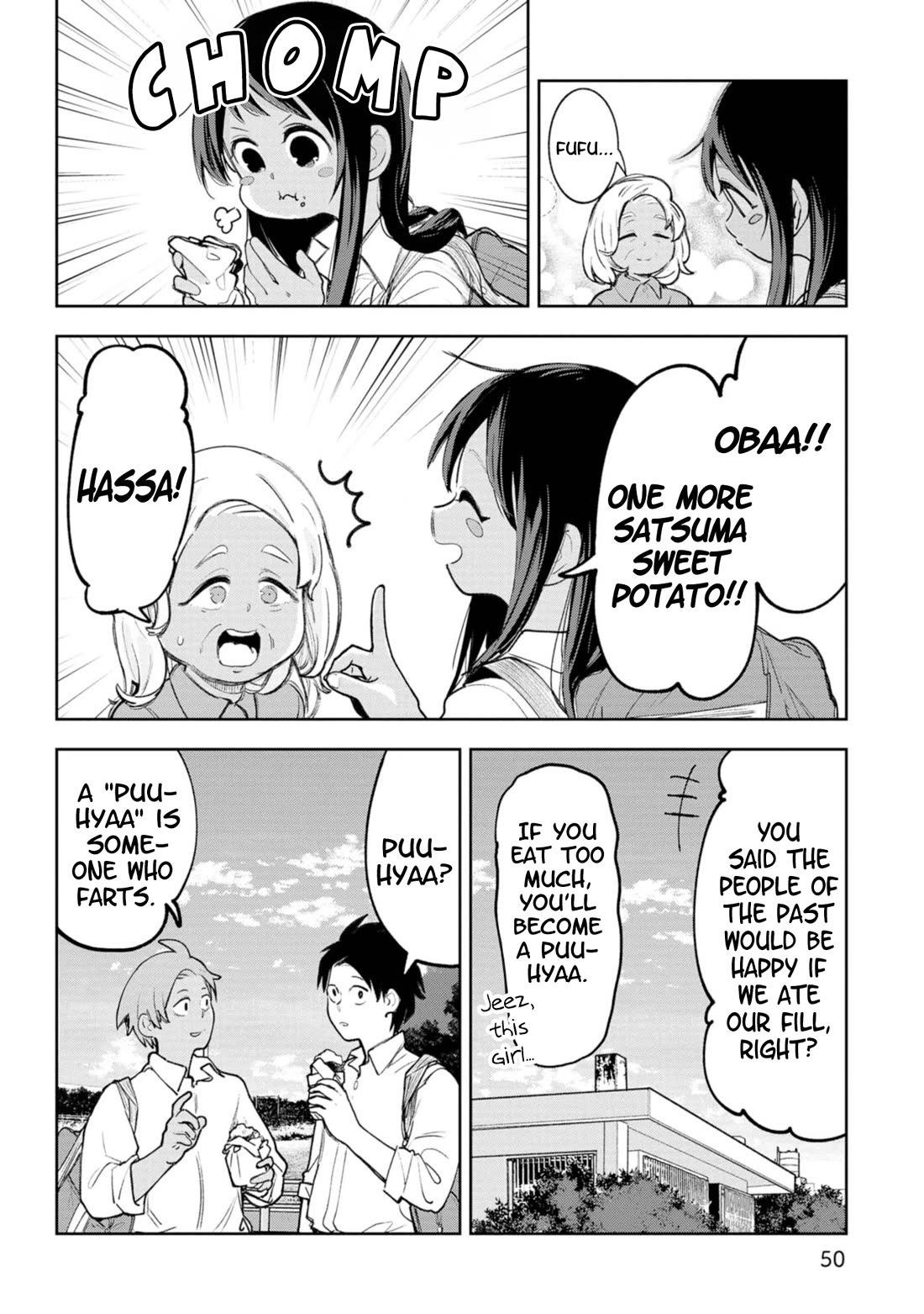 Okinawa de Suki ni Natta Ko ga Hougen Sugite Tsura Sugiru Chapter 52 page 12 - Chapter 52: Ryukyu Imo (Ryukyu Sweet Potato)