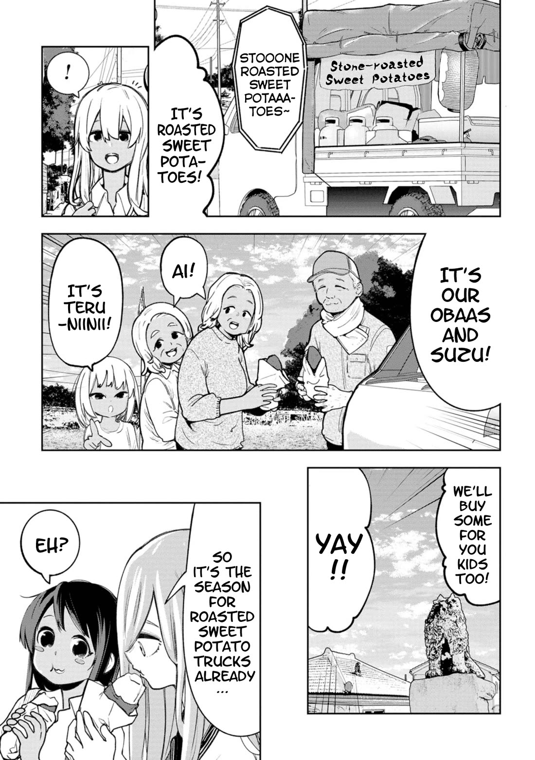 Okinawa de Suki ni Natta Ko ga Hougen Sugite Tsura Sugiru Chapter 52 page 3 - Chapter 52: Ryukyu Imo (Ryukyu Sweet Potato)