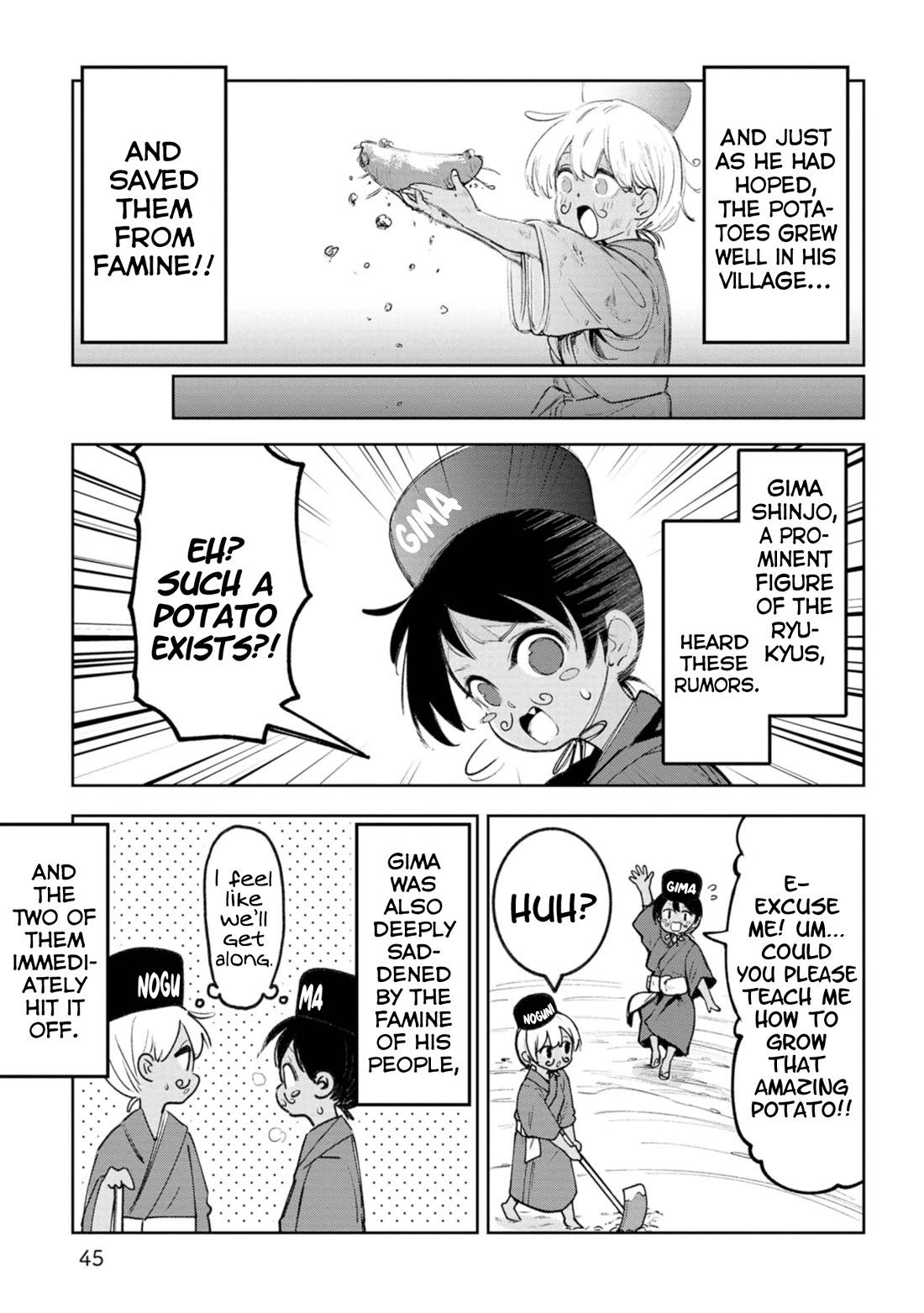 Okinawa de Suki ni Natta Ko ga Hougen Sugite Tsura Sugiru Chapter 52 page 7 - Chapter 52: Ryukyu Imo (Ryukyu Sweet Potato)