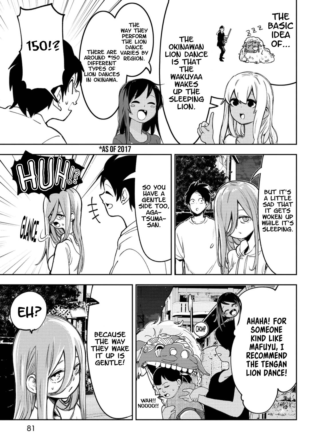 Okinawa de Suki ni Natta Ko ga Hougen Sugite Tsura Sugiru Chapter 55 page 10 - Chapter 55: Kamiganashiinu Michi Junee (Michi Junee of the Gods)